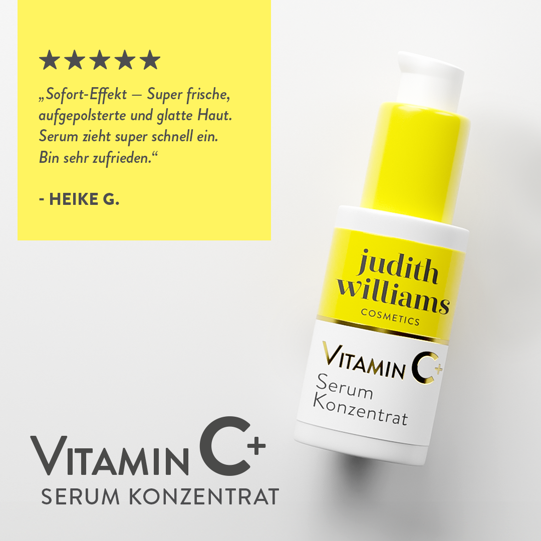 Gesichtsserum | Vitamin C+ | Serum Konzentrat | Judith Williams