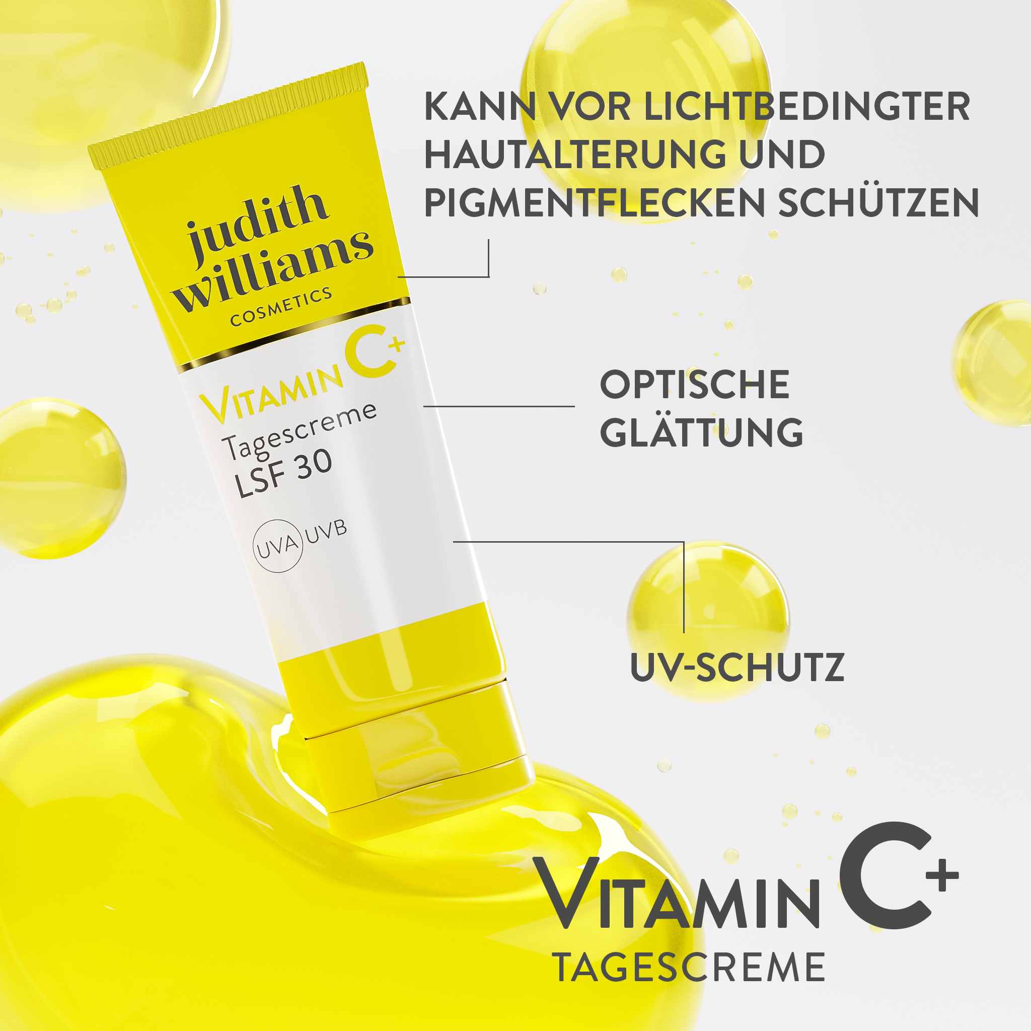 Gesichtscreme | Vitamin C+ | Tagescreme mit LSF 30 | Judith Williams