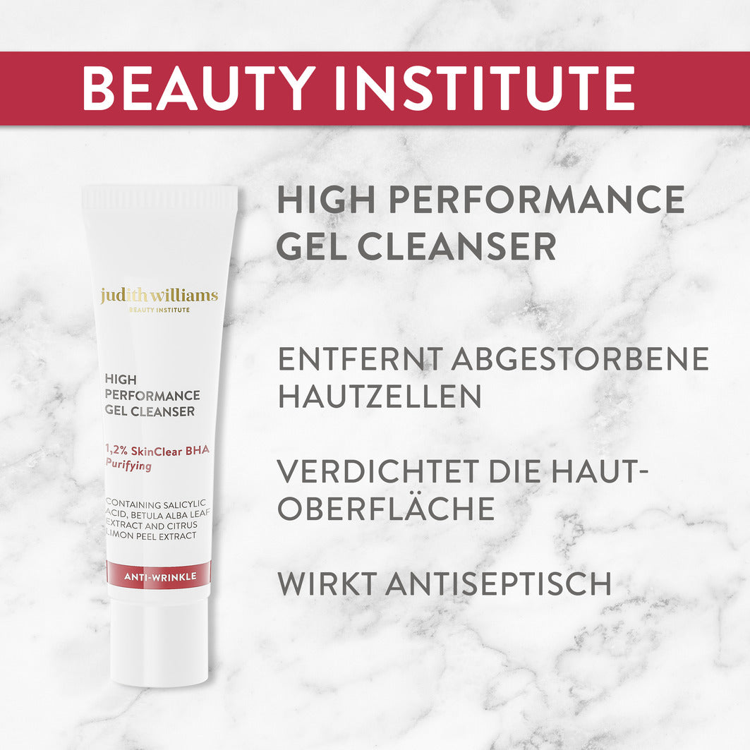 Reinigungsgel | Beauty Institute | High Performance Gel Cleanser | Judith Williams