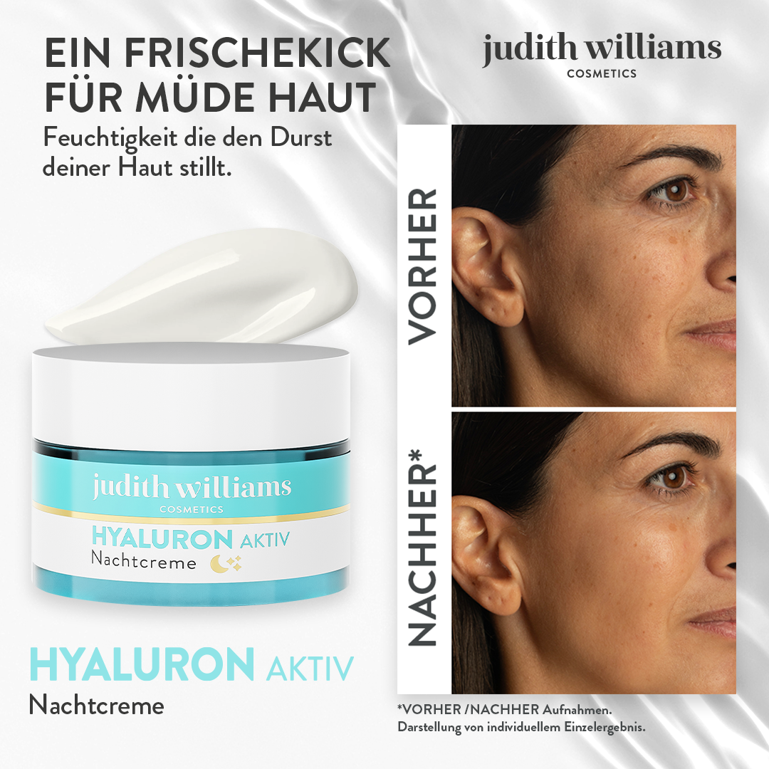 Nachtcreme | Hyaluron Aktiv | Anti-Aging Nachtcreme | Judith Williams