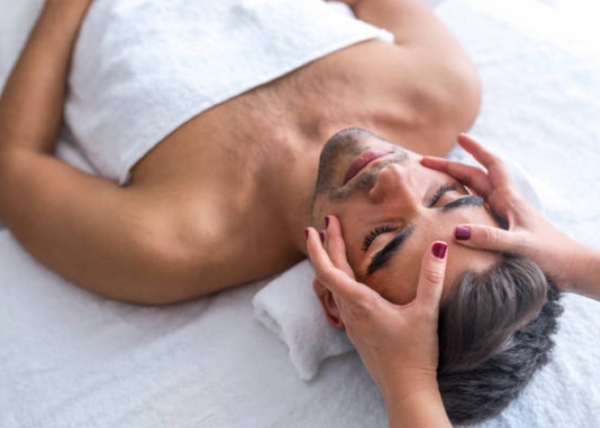 Geischtsmassage für Männer