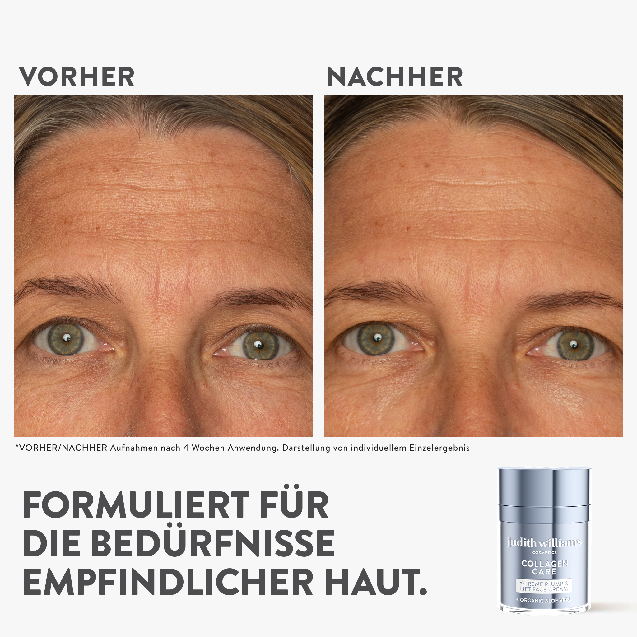 Gesichtscreme | Collagen Care | X-Treme Plump & Lift Face Cream | Judith Williams