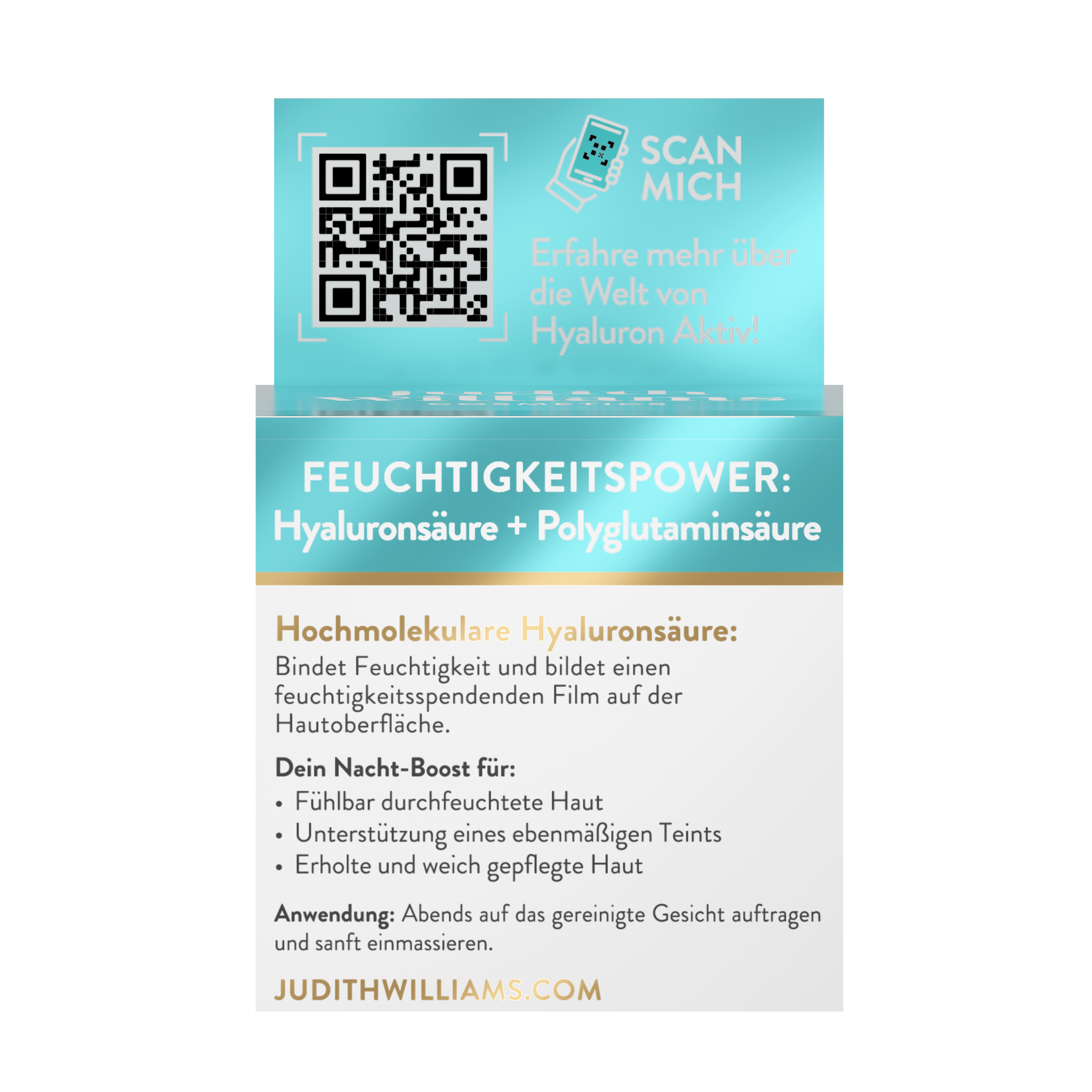 Nachtcreme | Hyaluron Aktiv | Anti-Aging Nachtcreme | Judith Williams