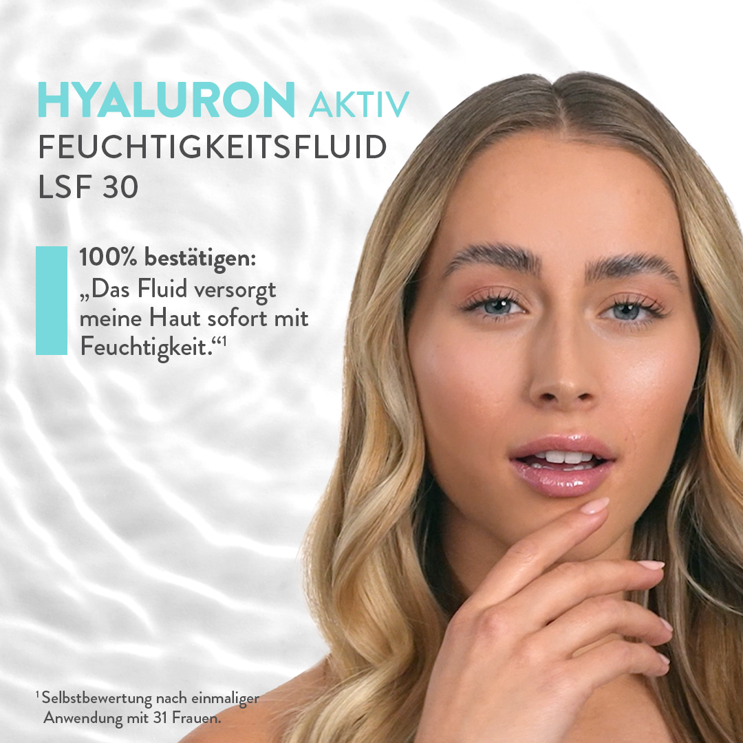 Tagescreme mit Lichtschutzfaktor | Hyaluron Aktiv | Feuchtigkeitsfluid LSF 30 | Judith Williams