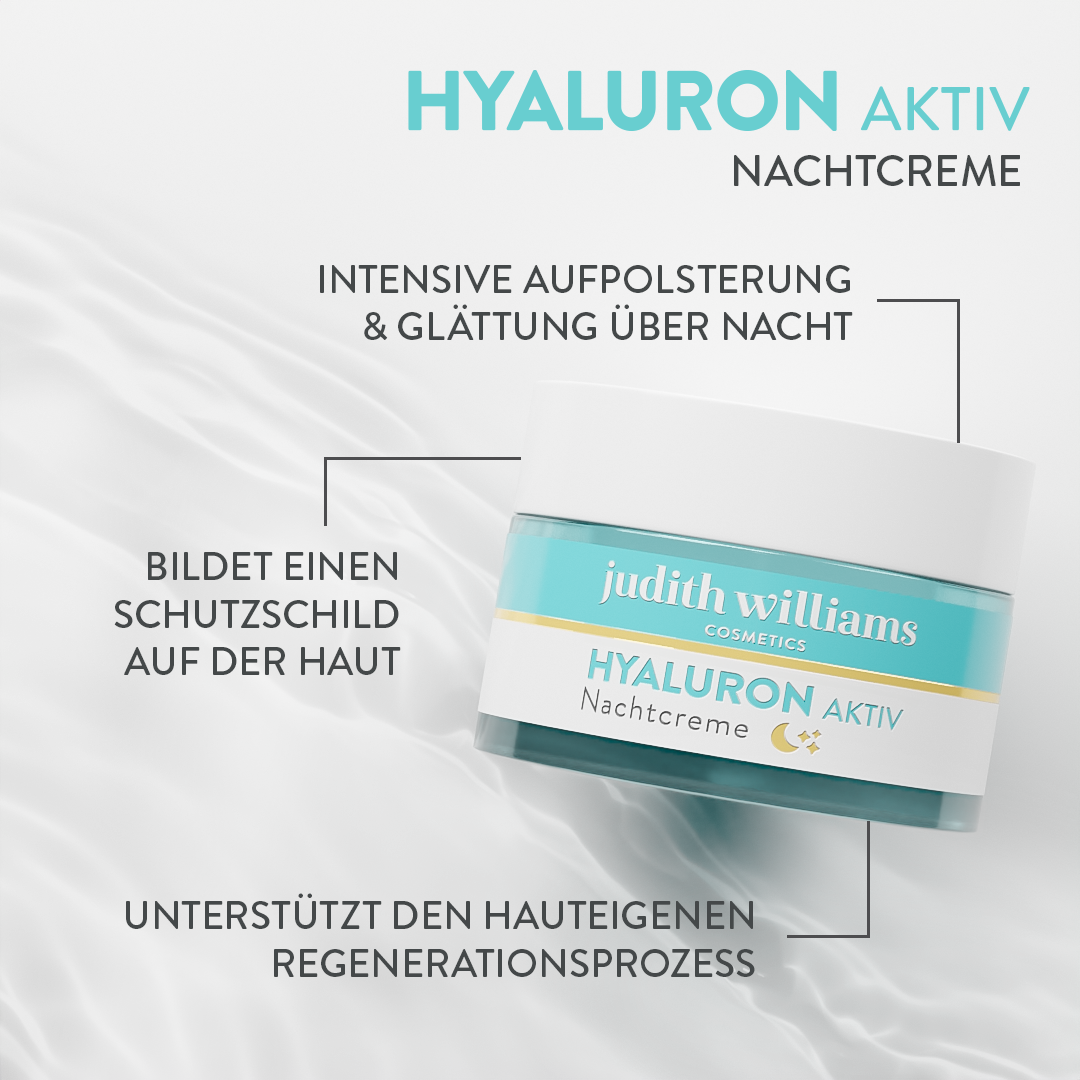 Nachtcreme | Hyaluron Aktiv | Anti-Aging Nachtcreme | Judith Williams