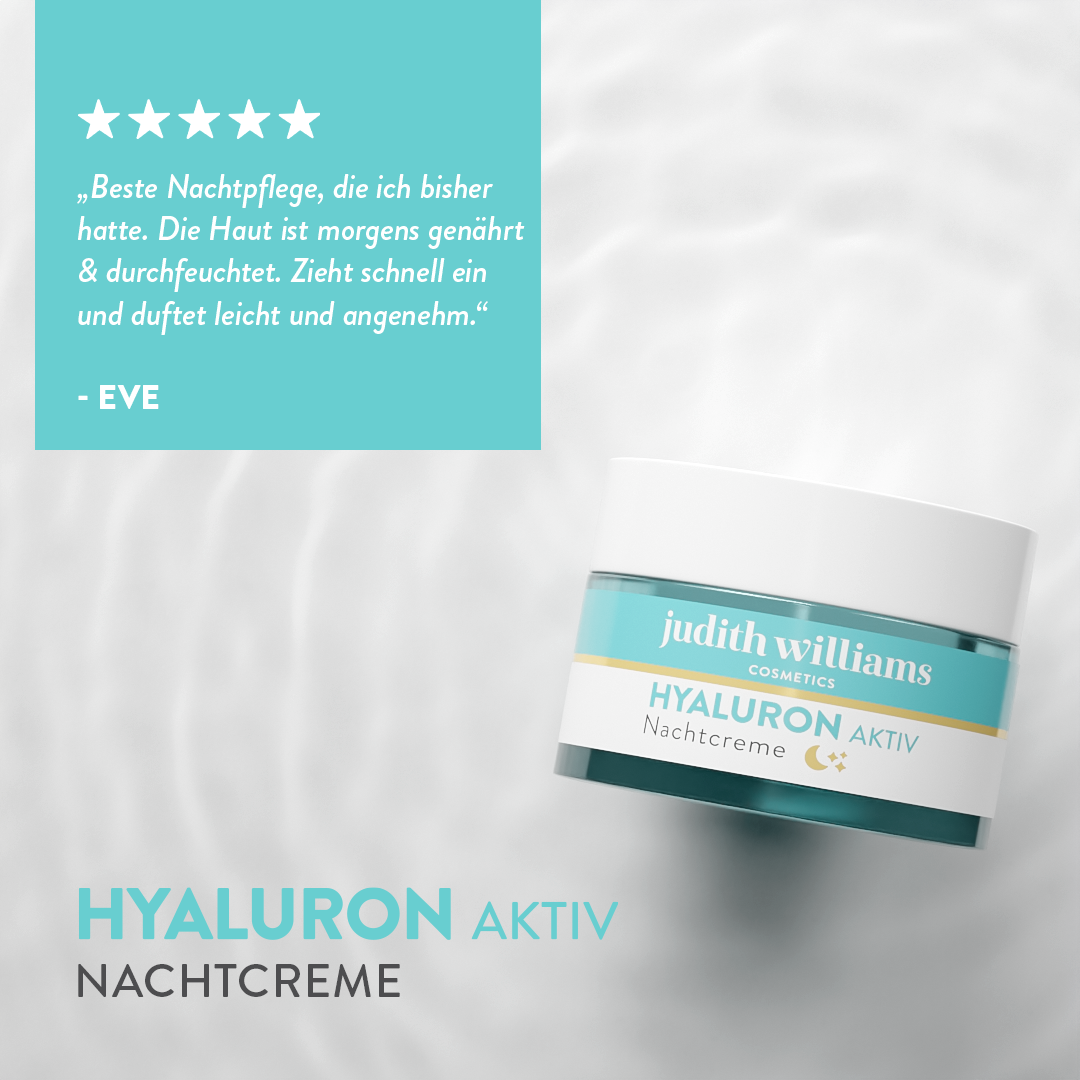 Nachtcreme | Hyaluron Aktiv | Anti-Aging Nachtcreme | Judith Williams