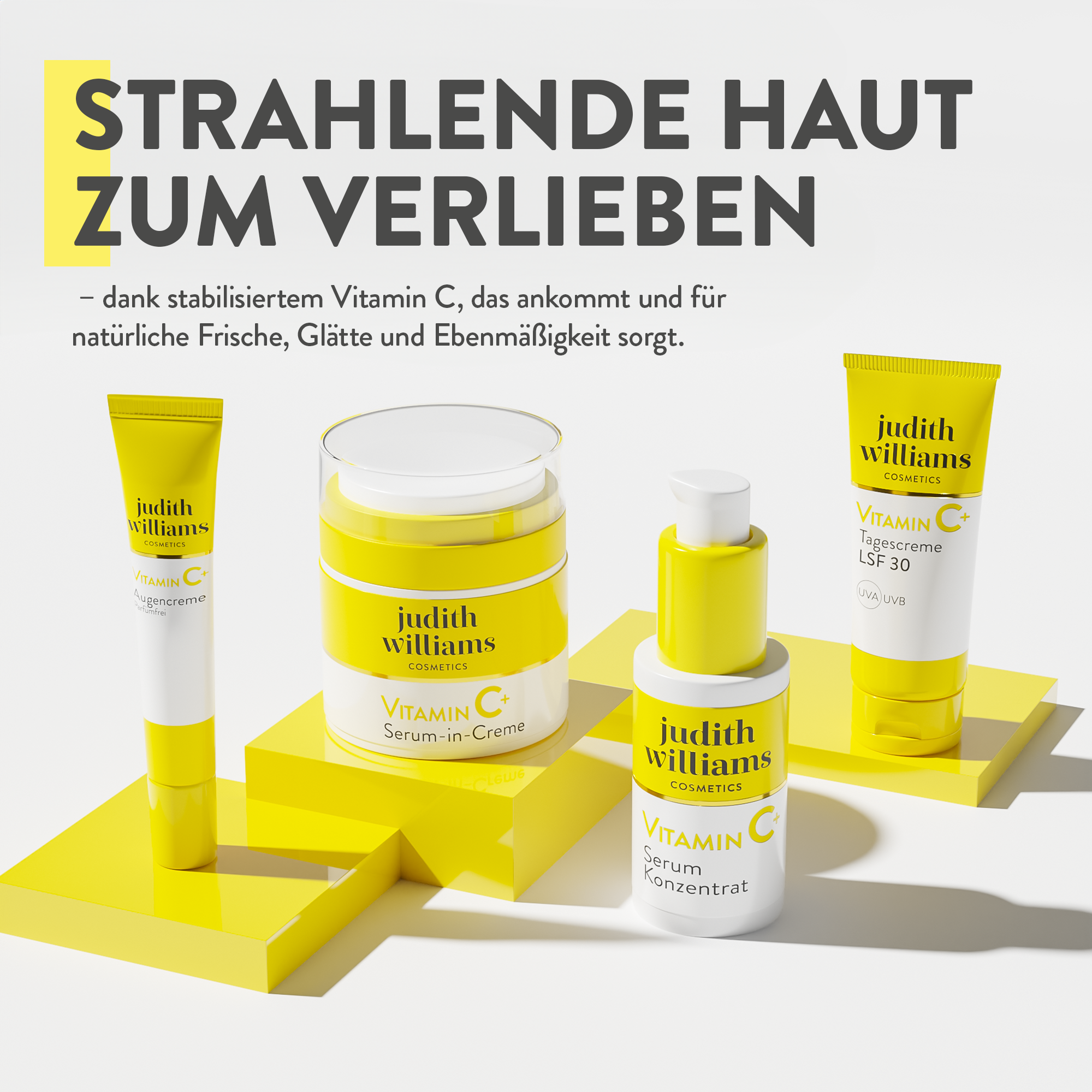 Gesichtscreme | Vitamin C+ | Tagescreme mit LSF 30 | Judith Williams