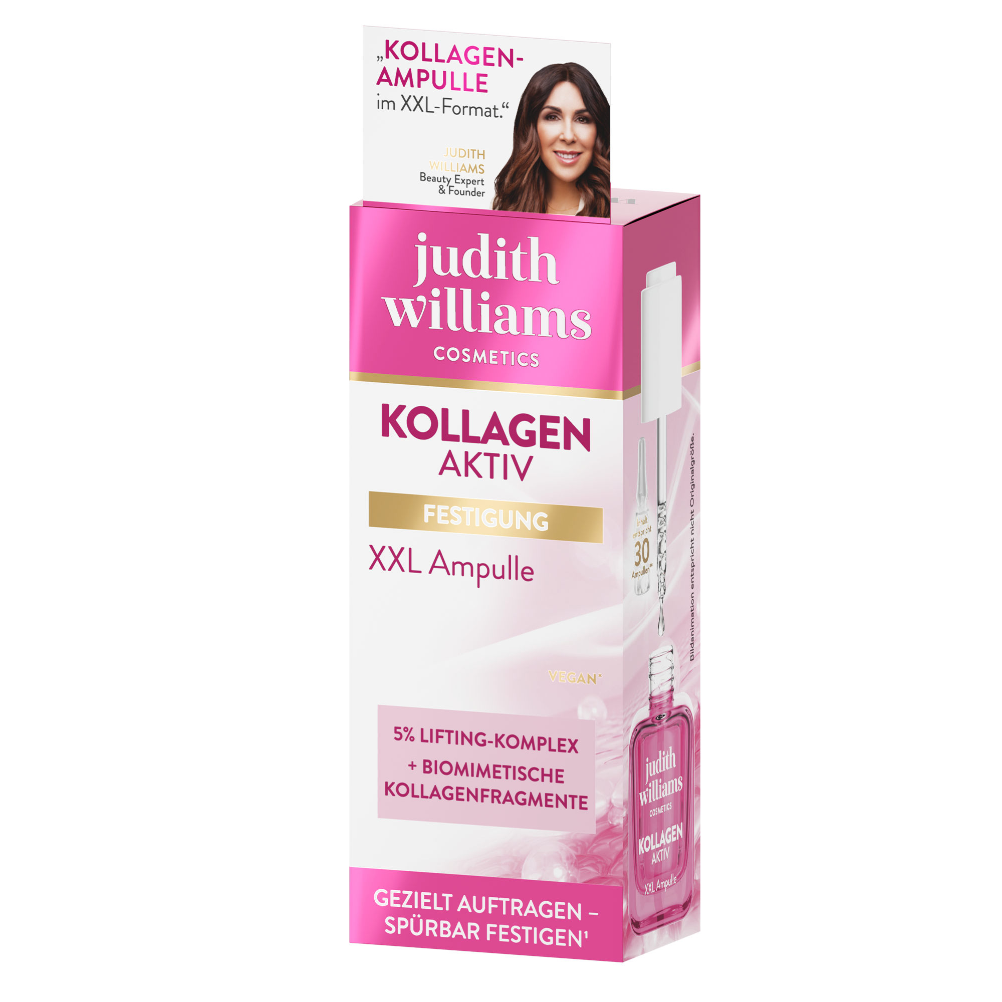 Ampullenkur | Kollagen Aktiv | XXL Ampulle | Judith Williams