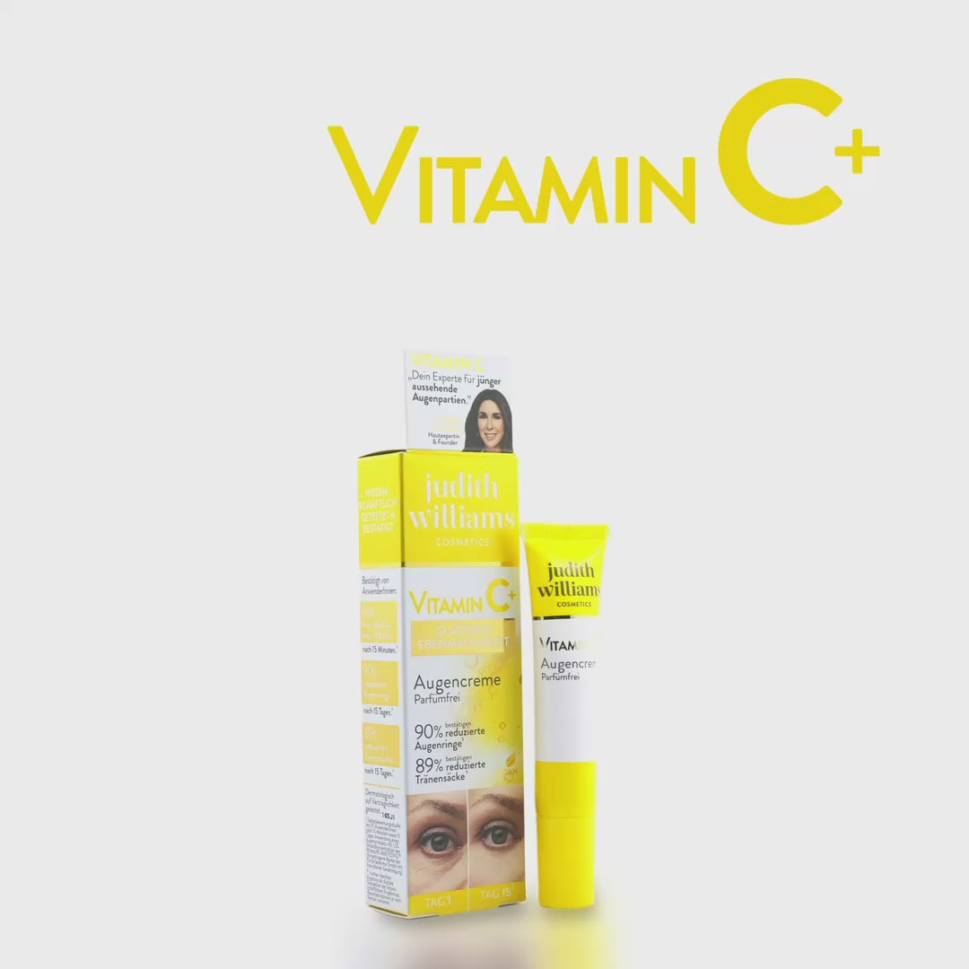 Video I Vitamin C+ I Augencreme I Stimme Judith Williams