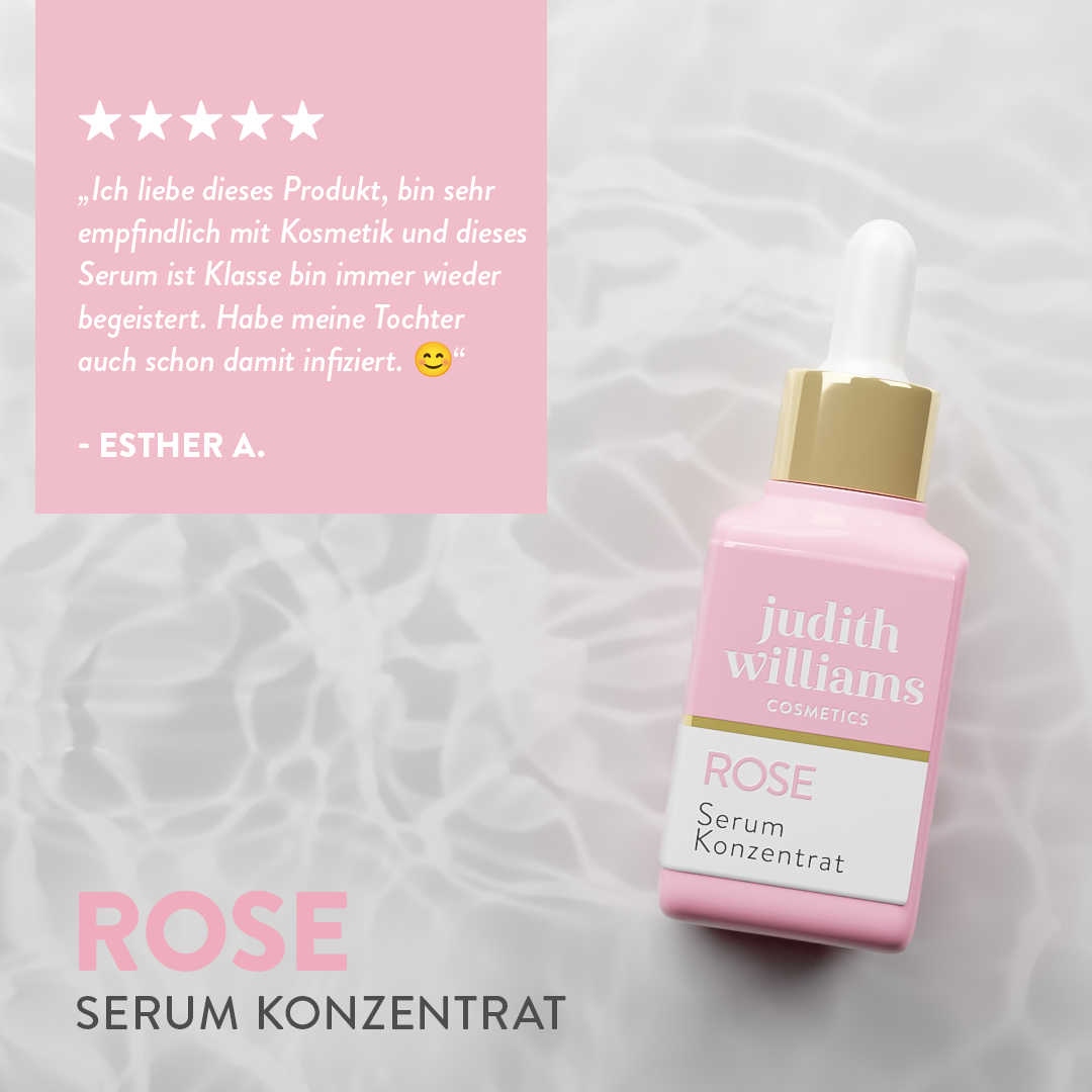 Gesichtskonzentrat | Rose | Serum Konzentrat Rose | Judith Williams