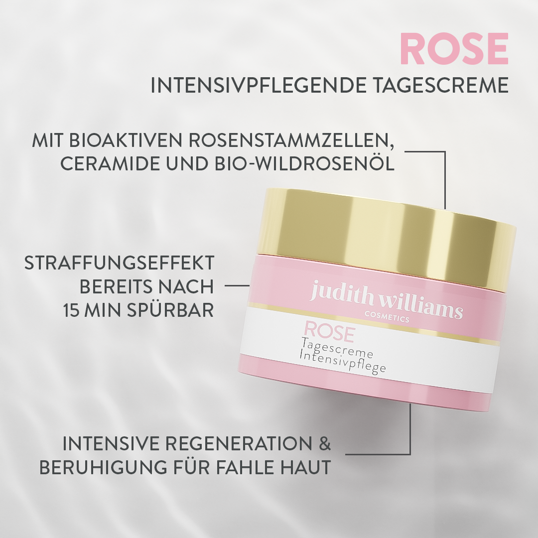 Gesichtscreme | Rose | Intensivpflegende Tagescreme Rose | Judith Williams