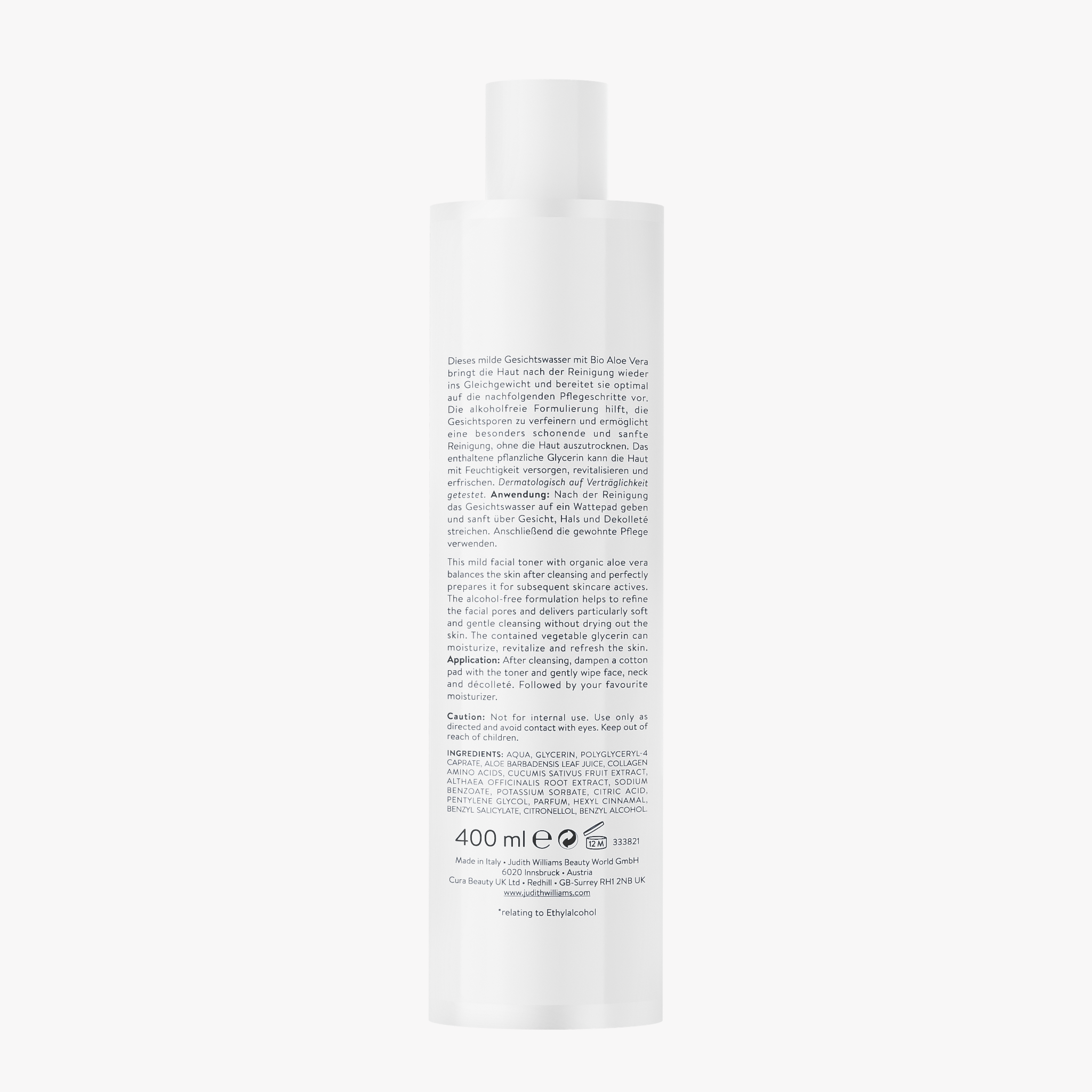 Gesichtswasser | Collagen Care | Refining Toner | Judith Williams