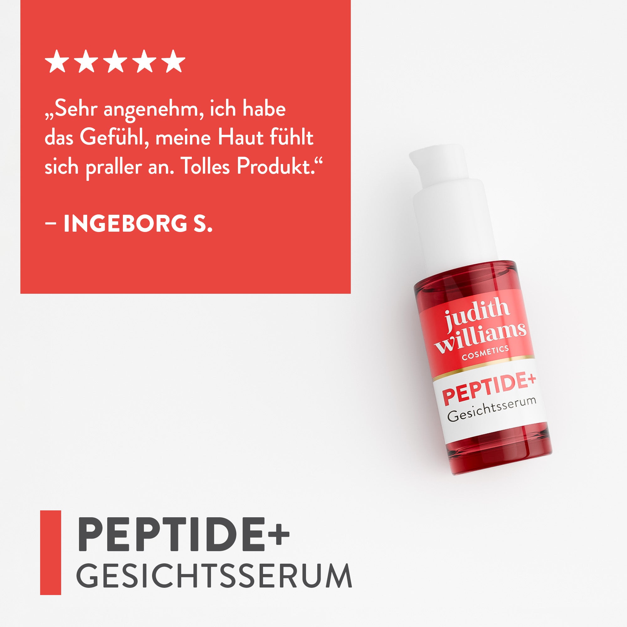 Gesichtsserum | Peptide+ | Gesichtsserum | Judith Williams