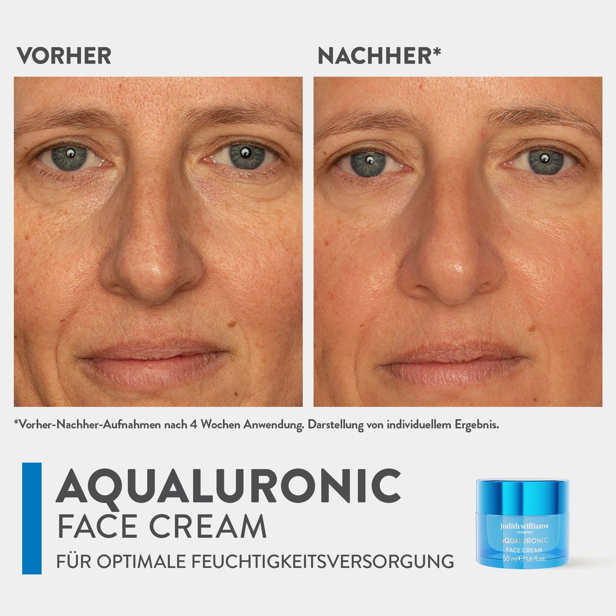 Gesichtscreme | Aqualuronic | Face Cream | Judith Williams