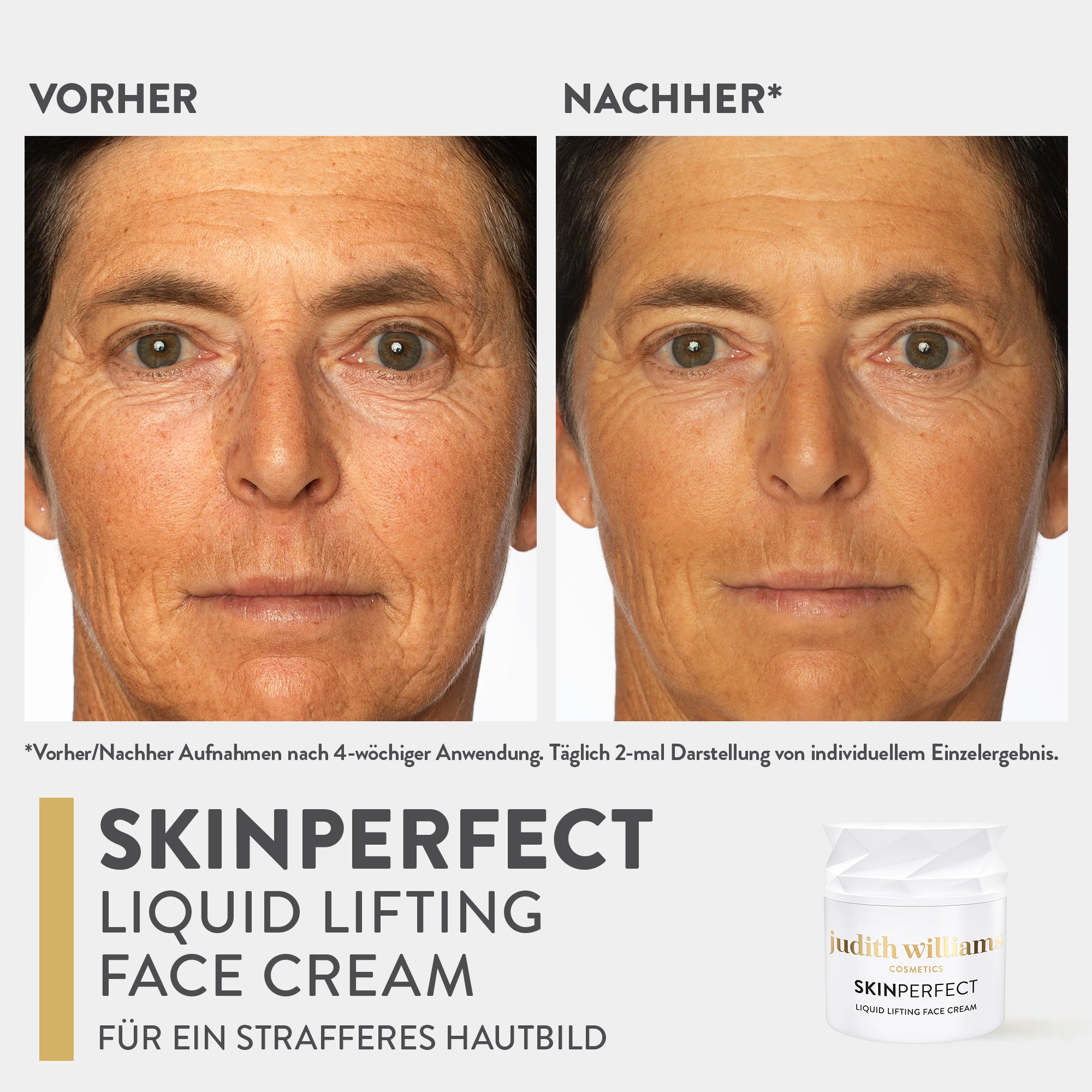 Gesichtscreme | SkinPerfect | Liquid Lifting Face Cream | Judith Williams