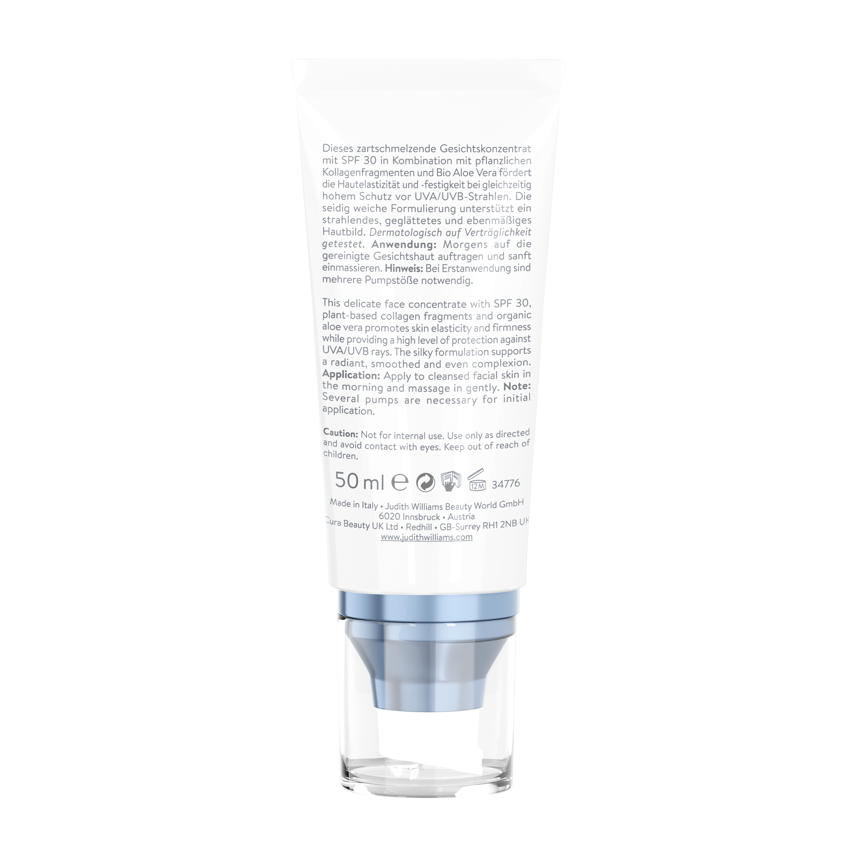 Gesichtskonzentrat | Collagen Care | Beauty Glow Concentrate SPF 30 | Judith Williams