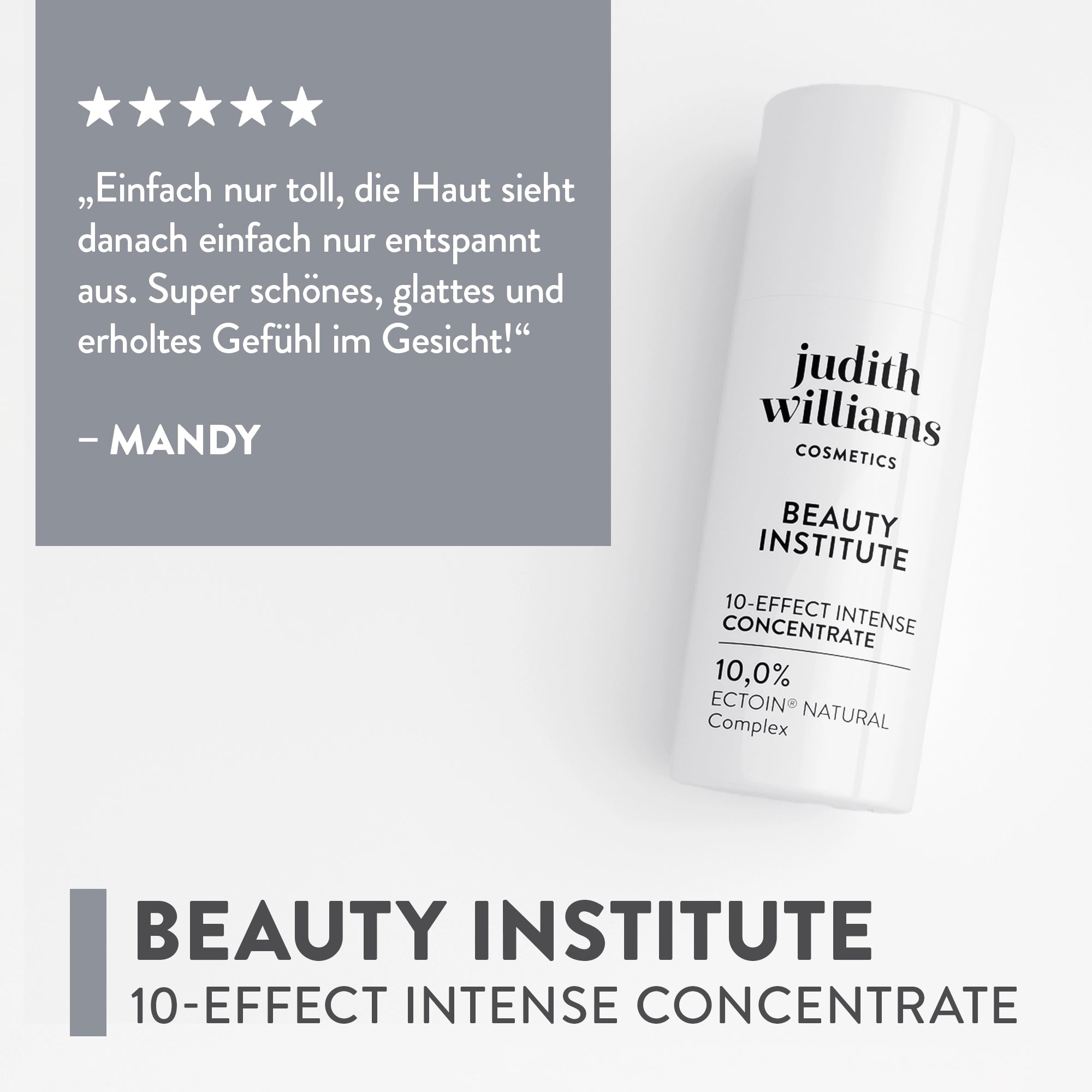 Gesichtskonzentrat | Beauty Institute | 10 Effect Intense Concentrate | Judith Williams