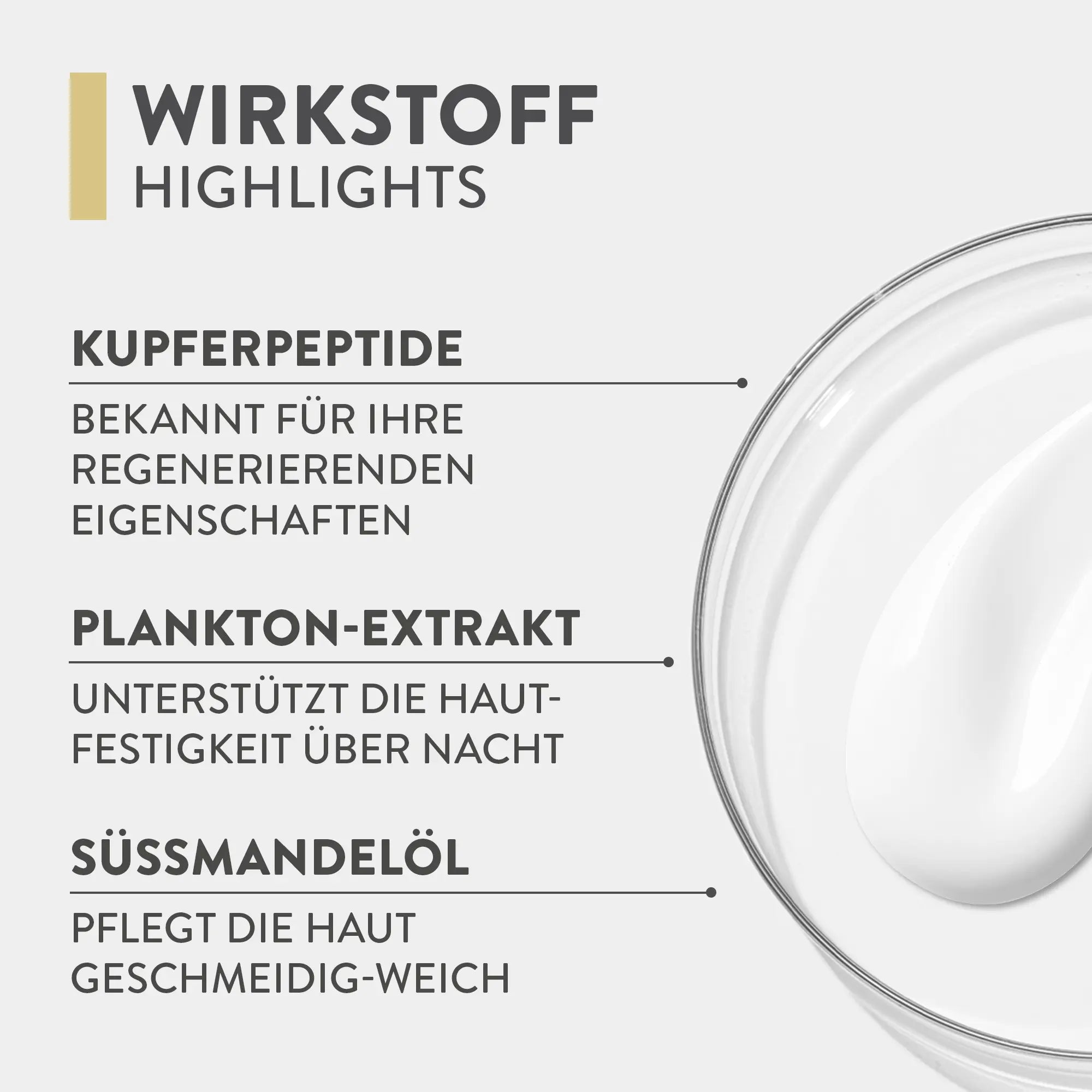 Nachtcreme | Peptide Science | Copper Peptide Night Repair Cream | Judith Williams