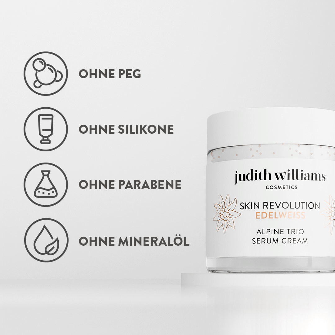 Gesichtscreme | Skin Revolution Edelweiss | Alpine Trio Serum Cream | Judith Williams