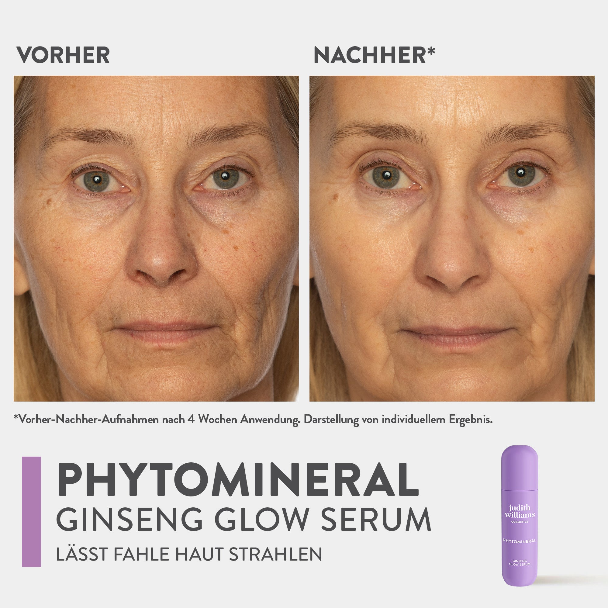 Gesichtsserum | Phytomineral | Ginseng Glow Serum | Judith Williams