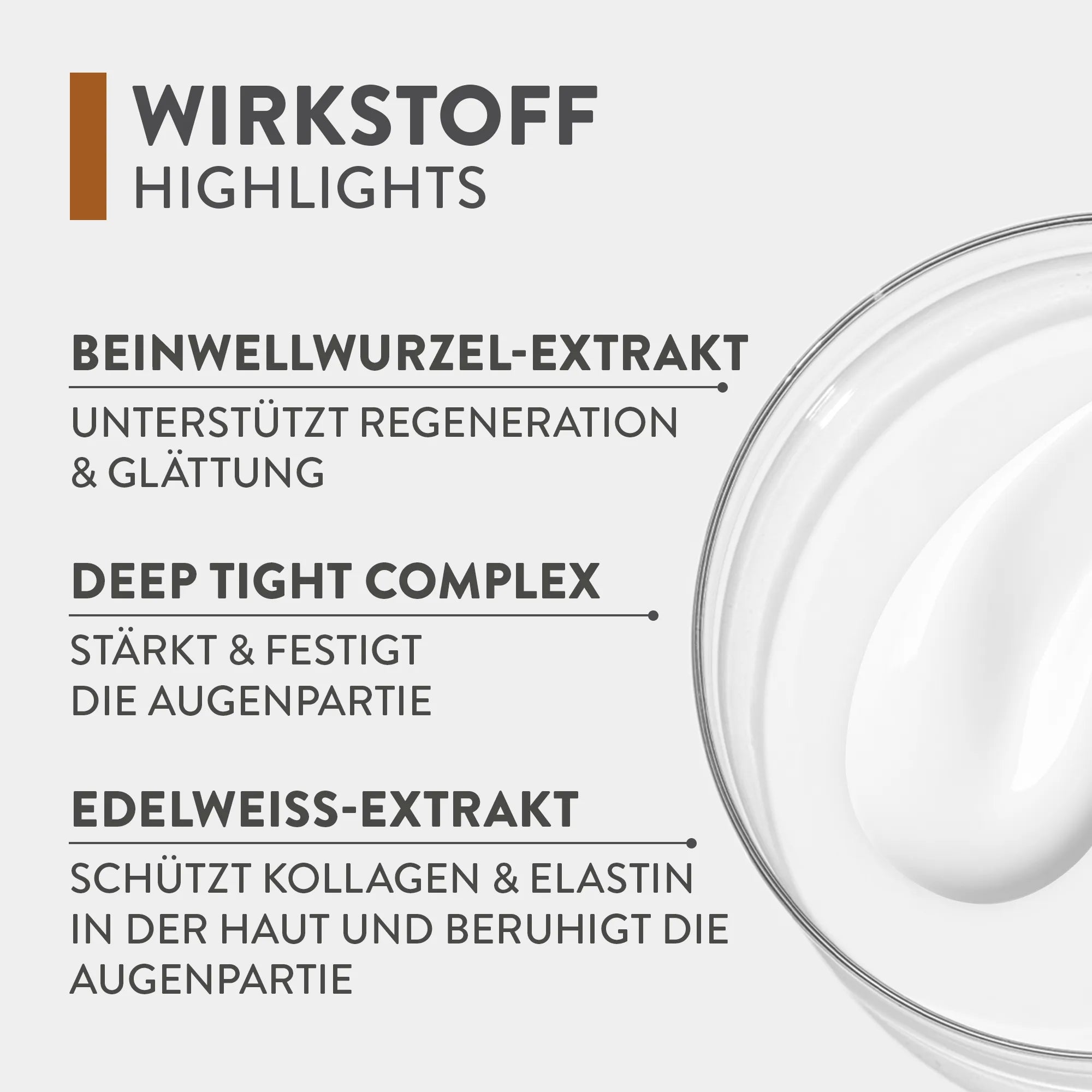 Augencreme | Skin Revolution Edelweiss | Smooth & Repair Eye Cream | Judith Williams