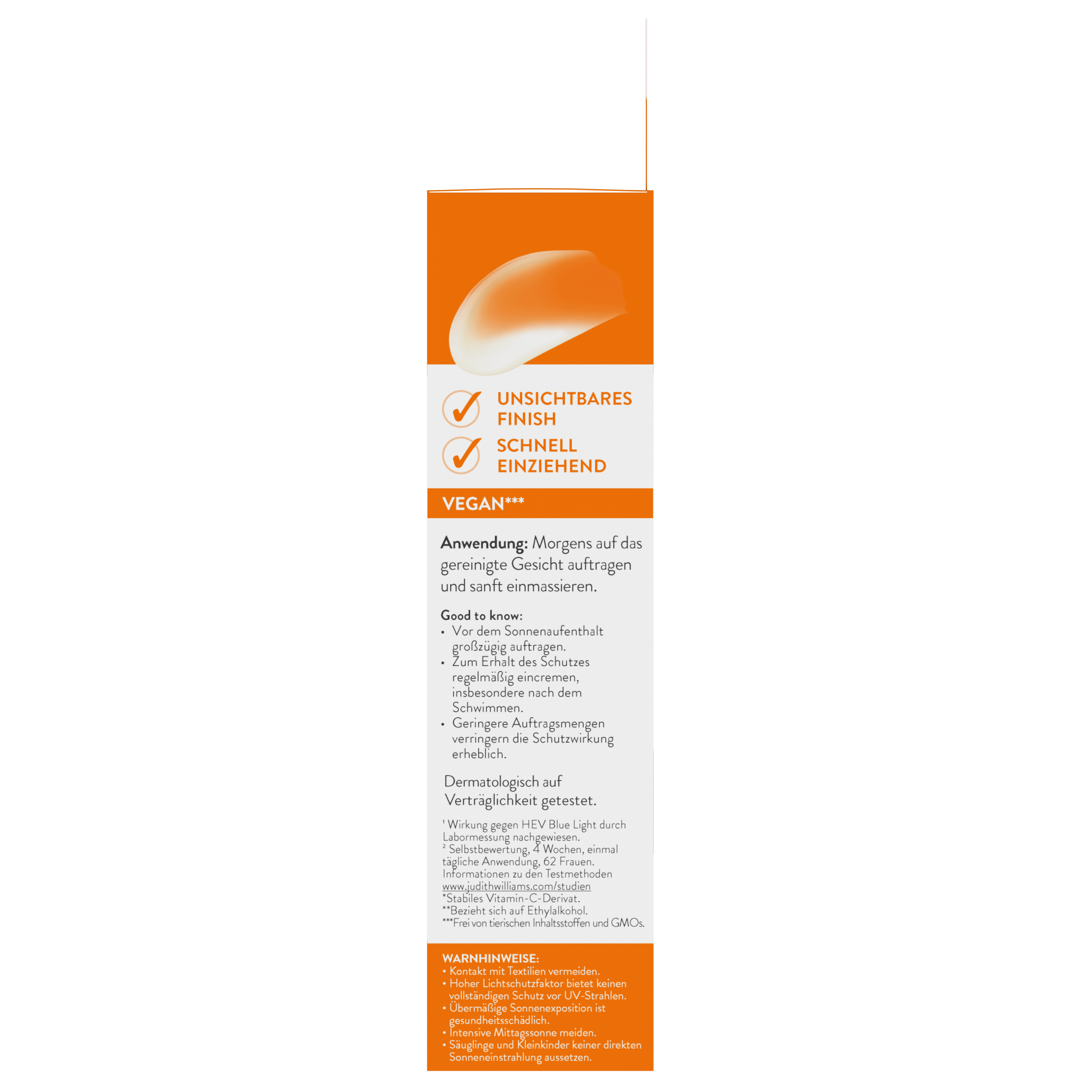 Gesichtscreme | Vitamin C+ | Perfect Protection Fluid LSF 50 | Judith Williams
