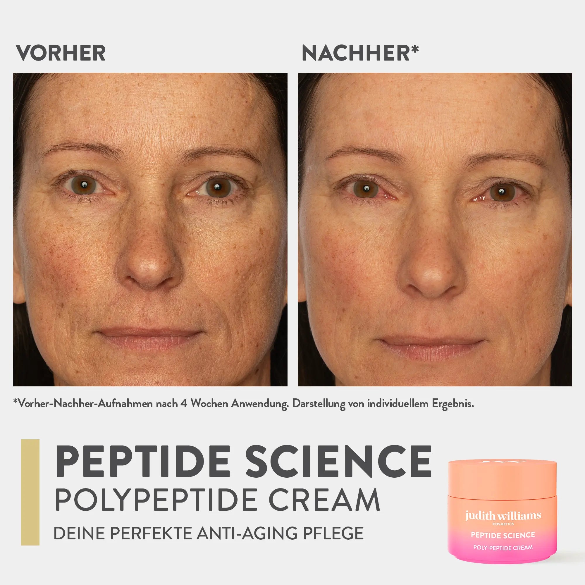 Gesichtscreme | Peptide Science | Poly-Peptide Cream | Judith Williams