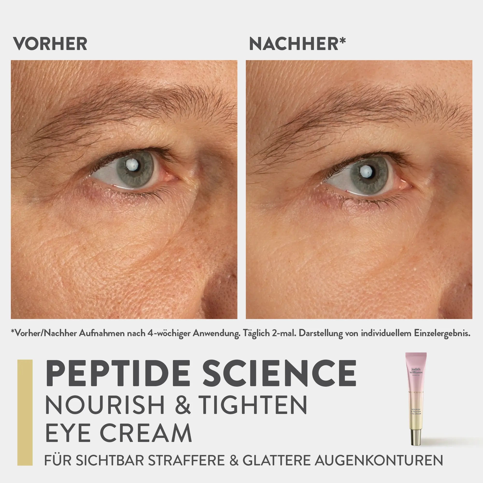 Augencreme | Peptide Science | Nourish & Tighten Eye Cream | Judith Williams
