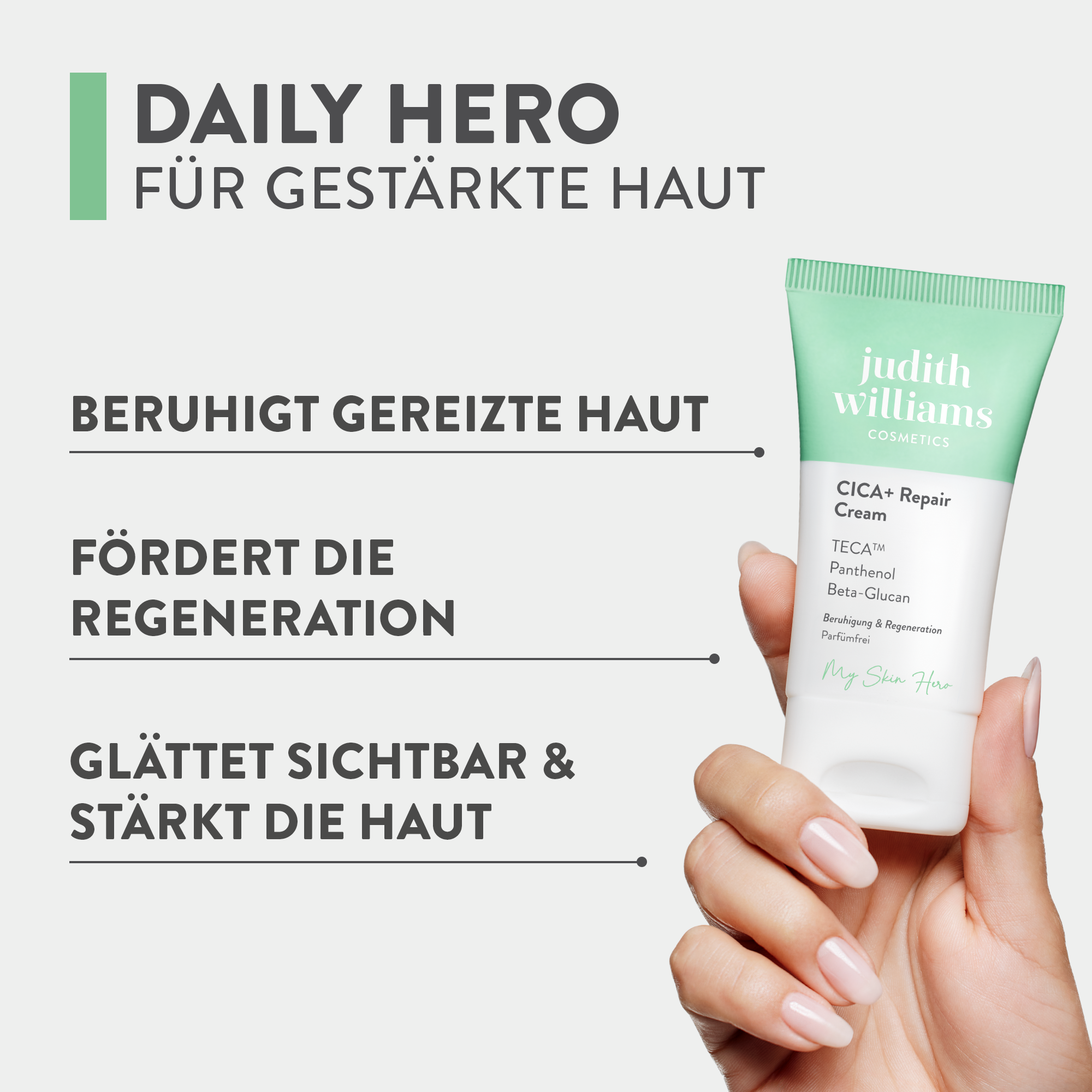 Gesichtscreme | Calm | CICA+ Repair Cream | Judith Williams