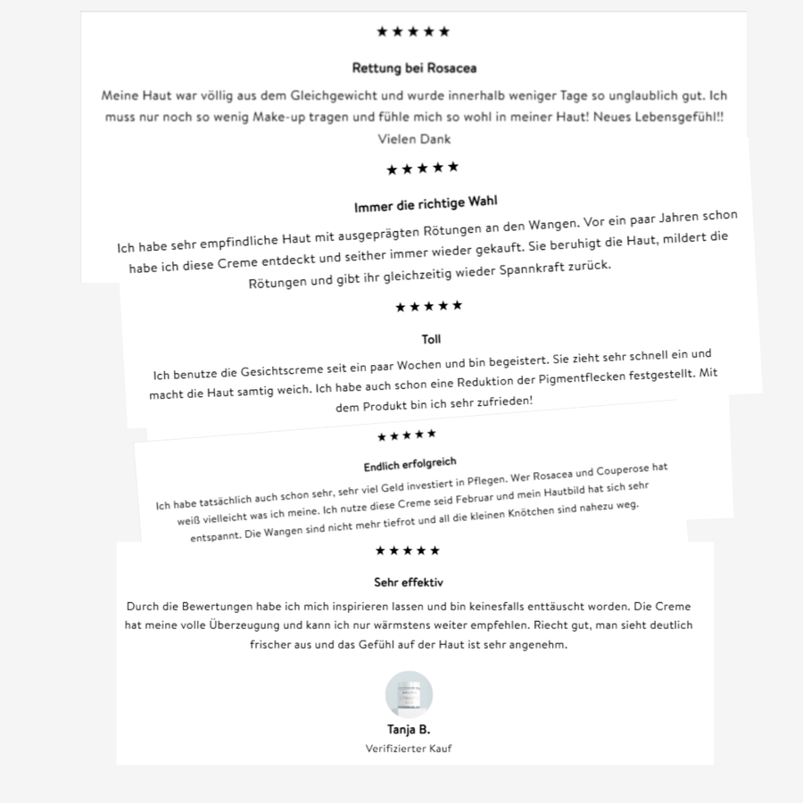 7. Die Wirkung bleibt  und wird mit der Zeit sogar besser