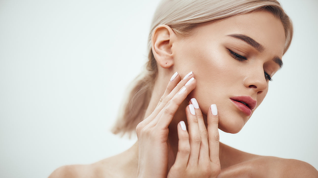 Bild von einem Model mit Make-up.