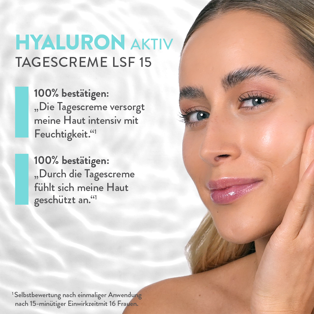 Tagescreme mit Lichtschutzfaktor | Hyaluron Aktiv | Anti-Aging Tagescreme mit LSF | Judith Williams