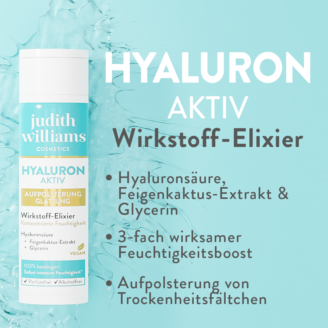 Gesichtskonzentrat | Hyaluron Aktiv | Wirkstoff-Elixier | Judith Williams