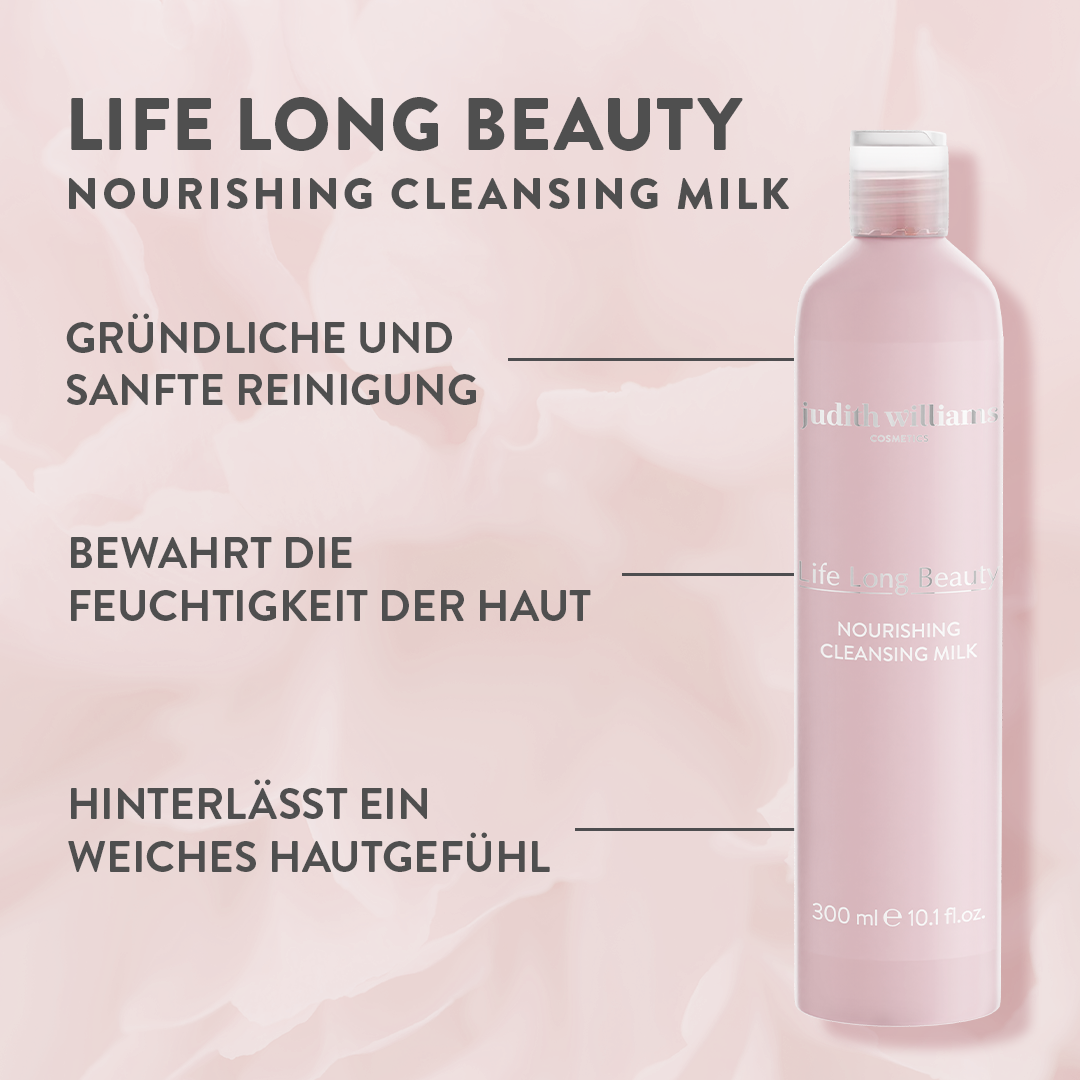 Reinigungsmilch | Life Long Beauty | Nourishing Cleansing Milk | Judith Williams
