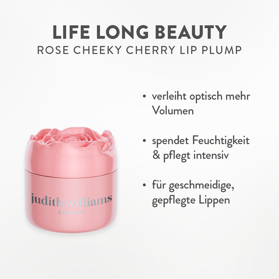 Lip-Plumper | Life Long Beauty | Rose Cheeky Cherry Lip Plump | Judith Williams