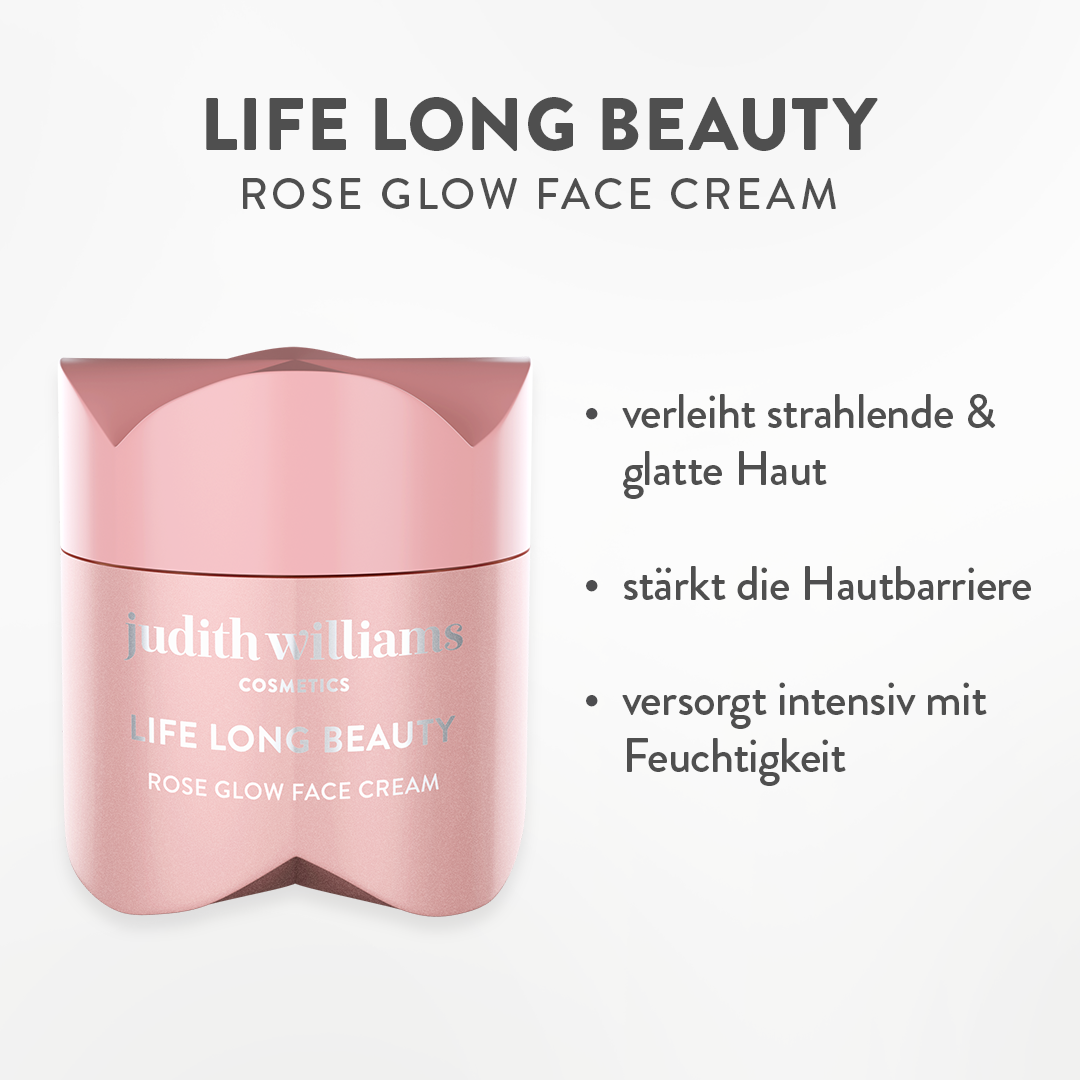 Gesichtscreme | Life Long Beauty | Rose Glow Face Cream | Judith Williams