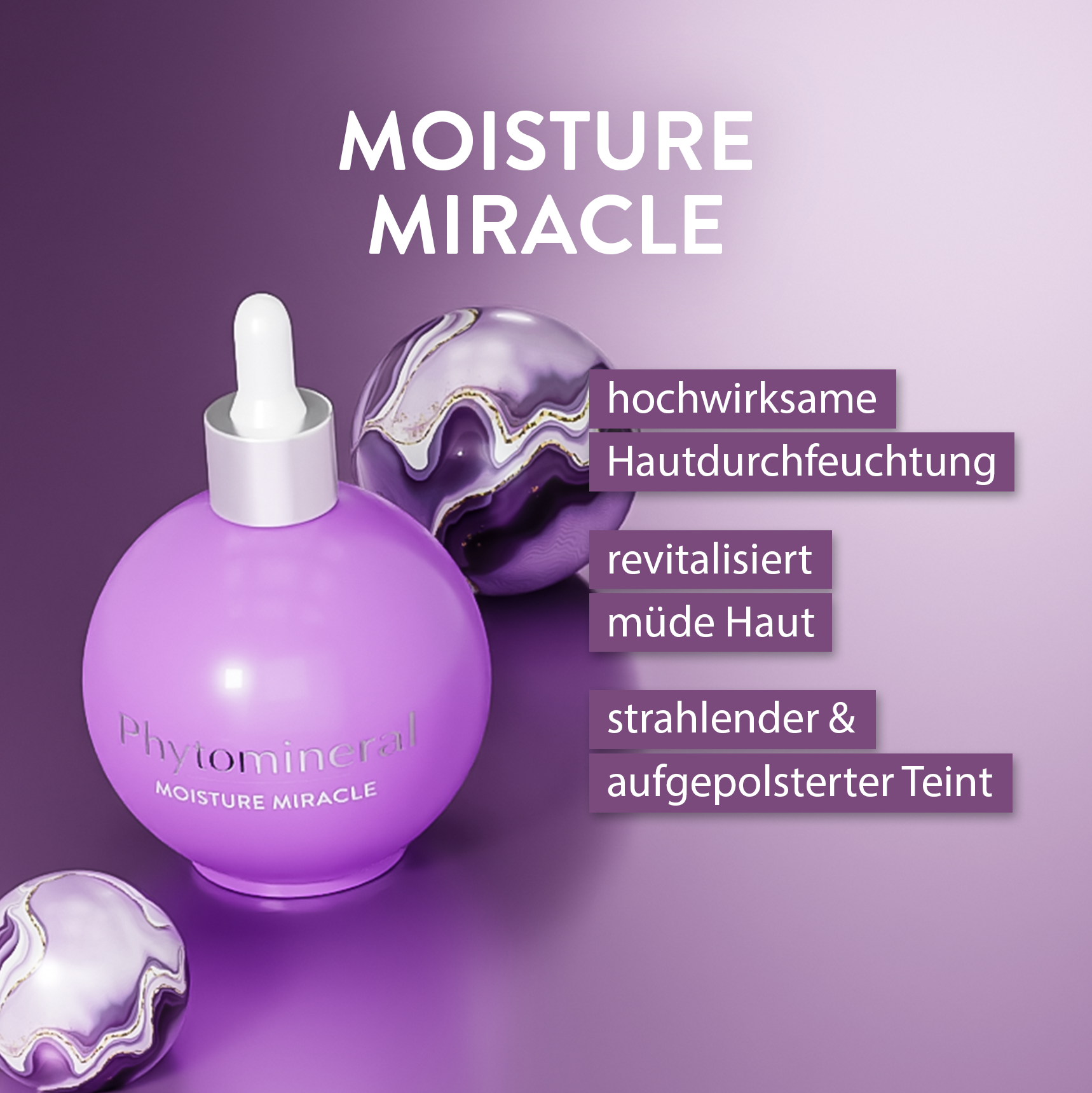 Gesichtskonzentrat | Phytomineral | Moisture Miracle | Judith Williams