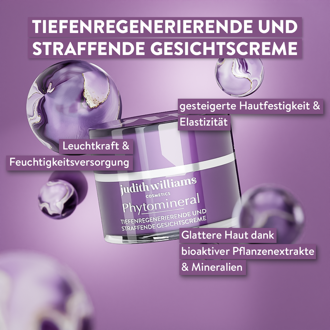 Gesichtscreme | Phytomineral | Tiefenregenerierende und straffende Gesichtscreme | Judith Williams