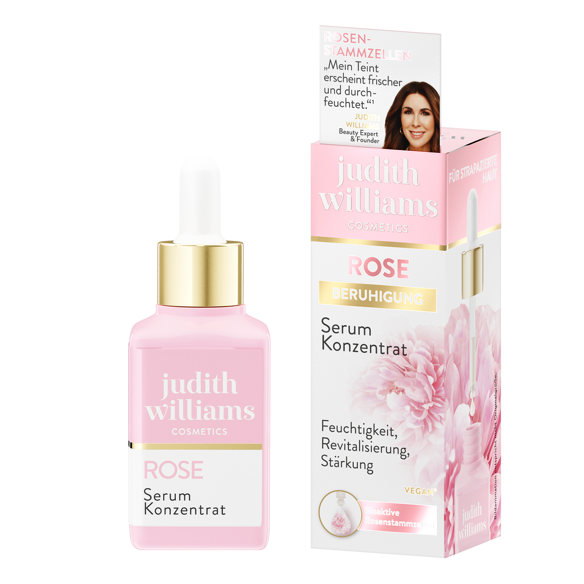 Gesichtskonzentrat | Rose | Serum Konzentrat Rose | Judith Williams