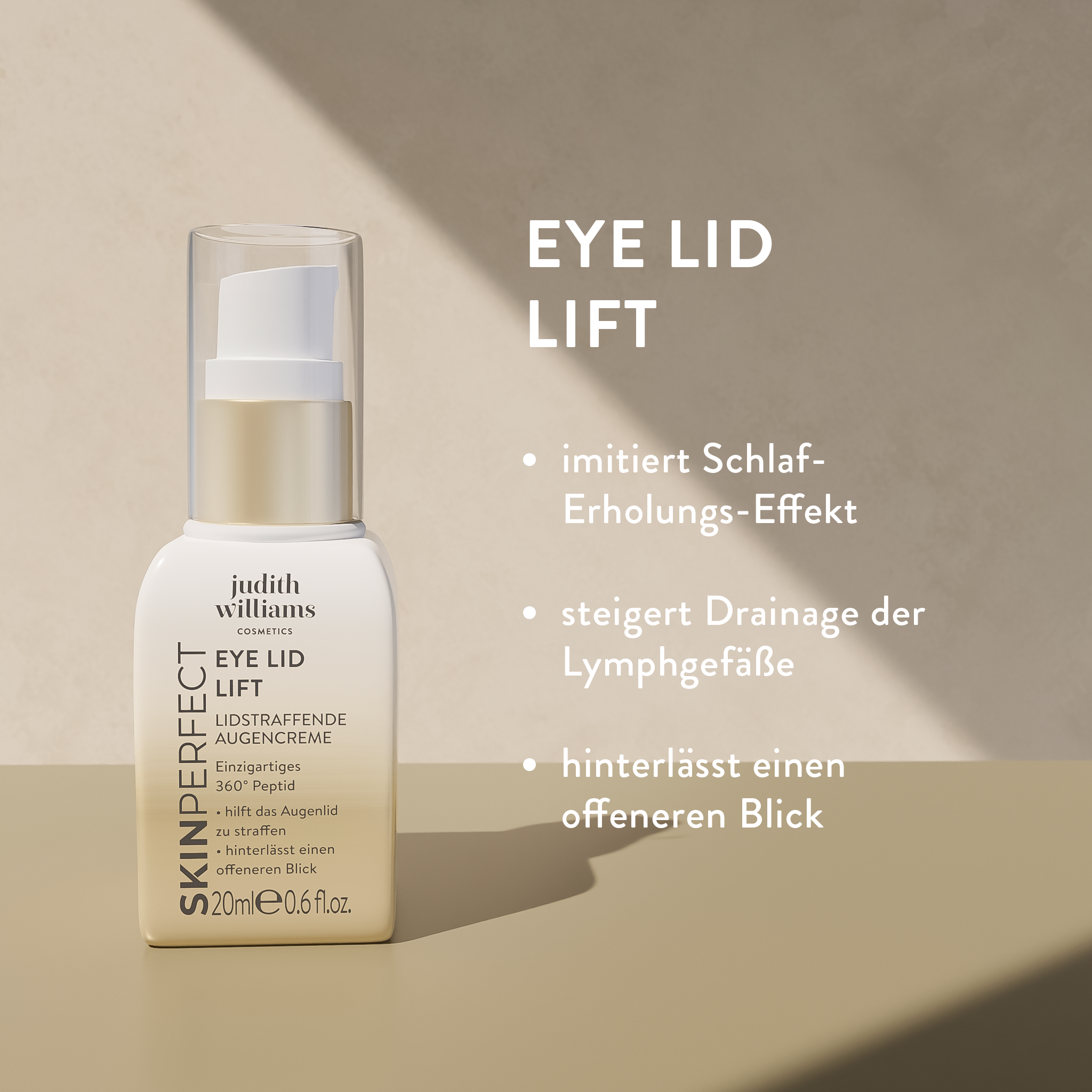 Augencreme | SkinPerfect | Eye Lid Lift | Judith Williams