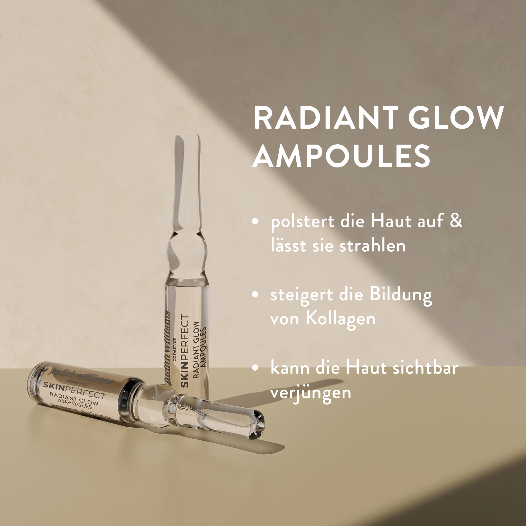 Ampullenkur | SkinPerfect | Radiant Glow Ampoules | Judith Williams