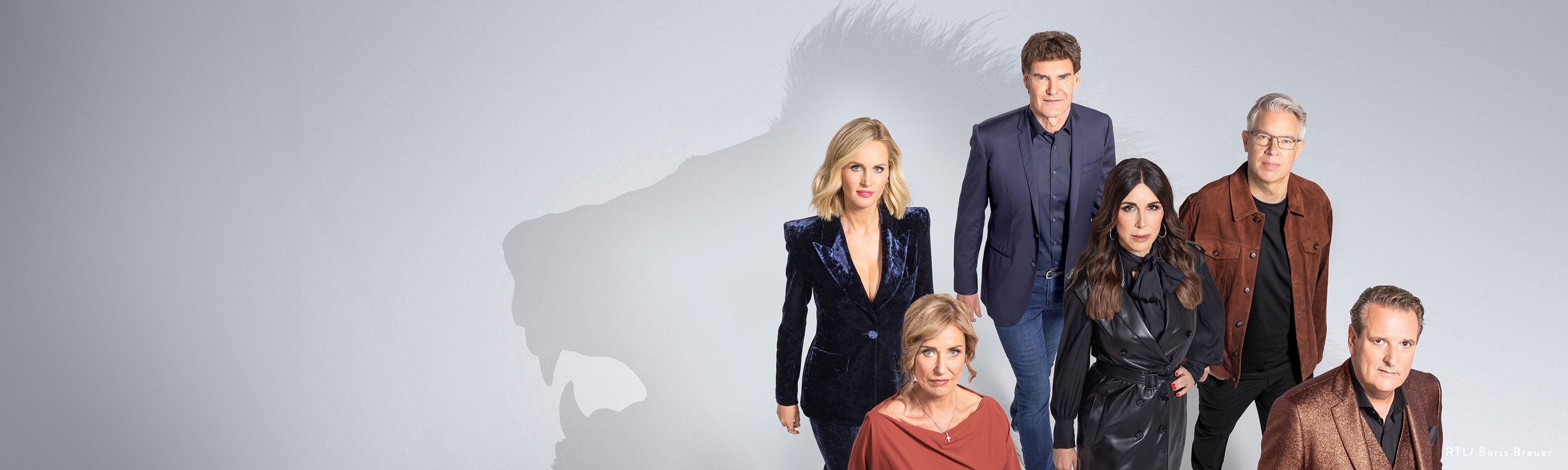 Gruppenbild von Judith Williams, Frank Thelen, Dagmar Wöhrl, Ralf Dümmel, Janna Ensthaler