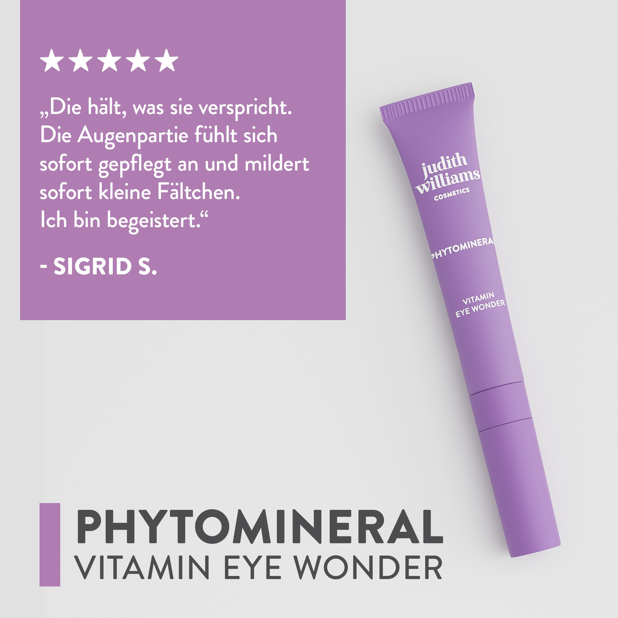 Augencreme | Phytomineral | Vitamin Eye Wonder | Judith Williams