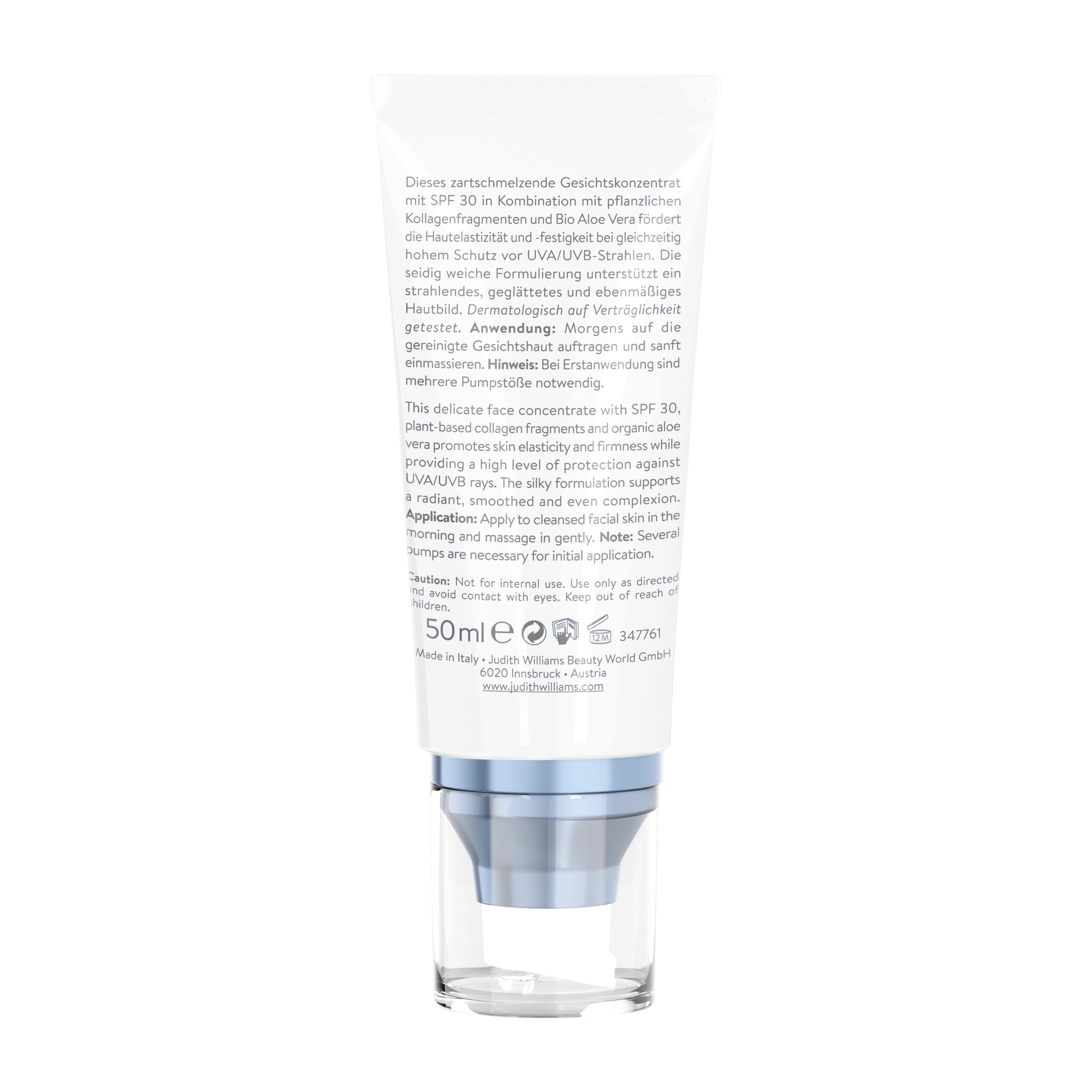 Gesichtskonzentrat | Collagen Care | Beauty Glow Concentrate SPF 30 | Judith Williams