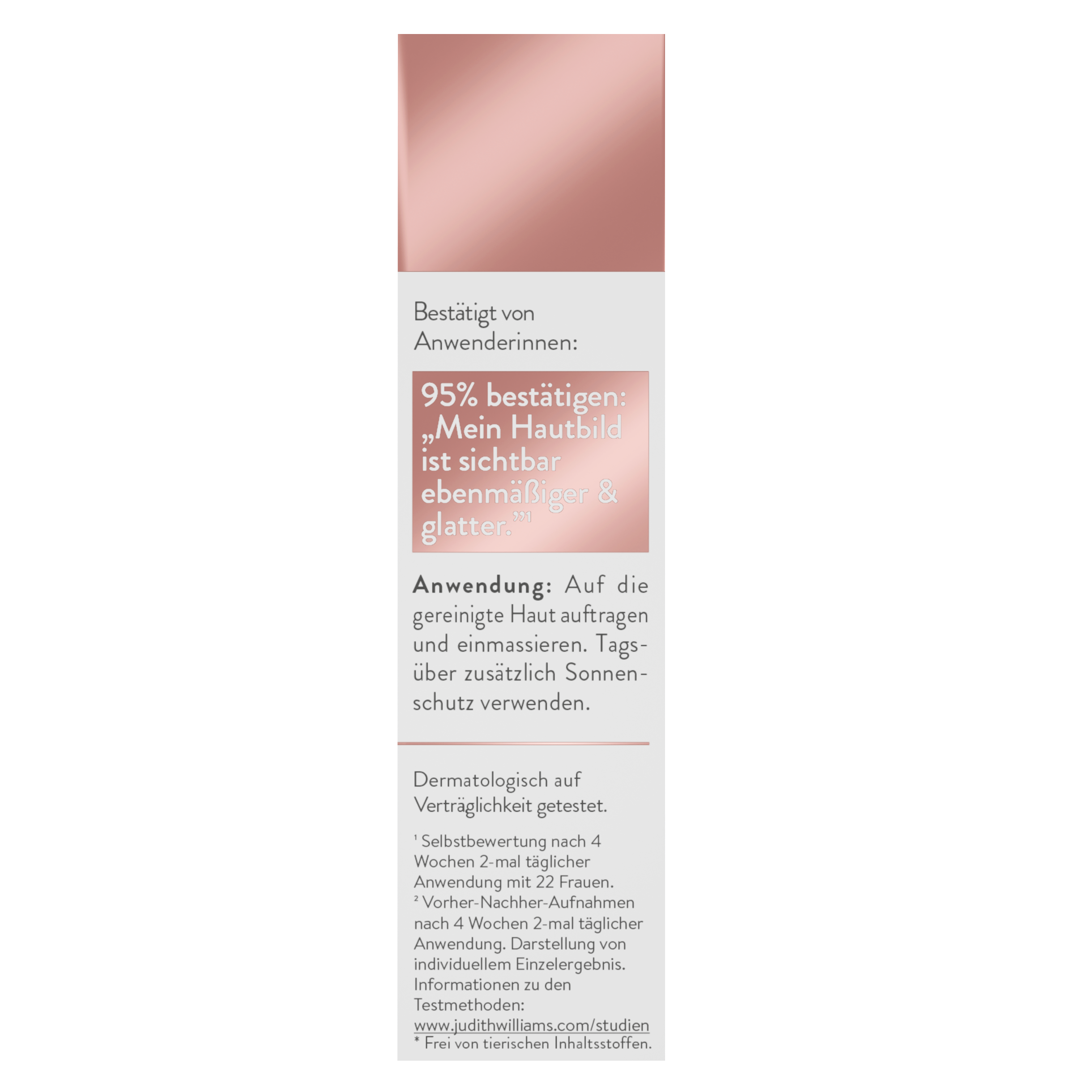 Gesichtskonzentrat | Retinol Science | Intense Concentrate | Judith Williams