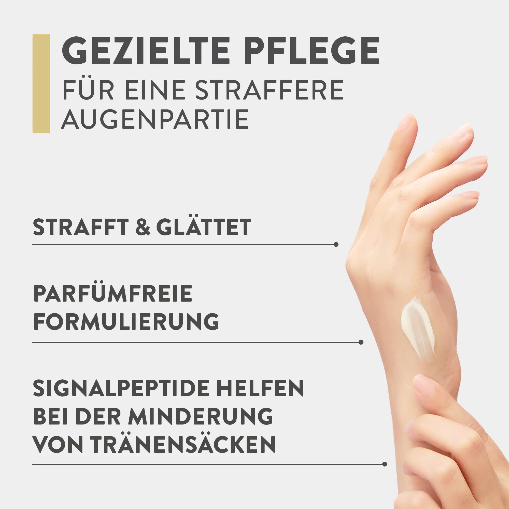 Augencreme | Peptide Science | Nourish & Tighten Eye Cream | Judith Williams