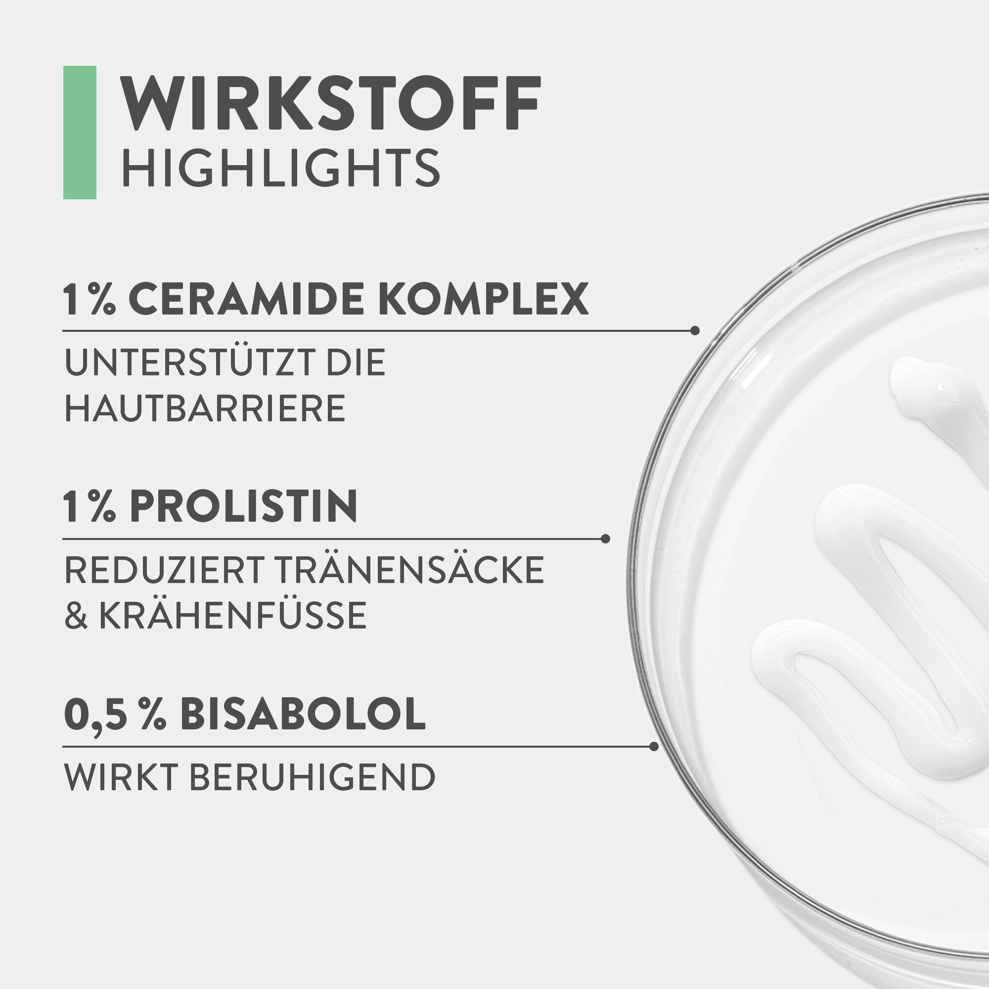 Augencreme | Calm | Depuff & Destress Ceramide Eye Cream | Judith Williams