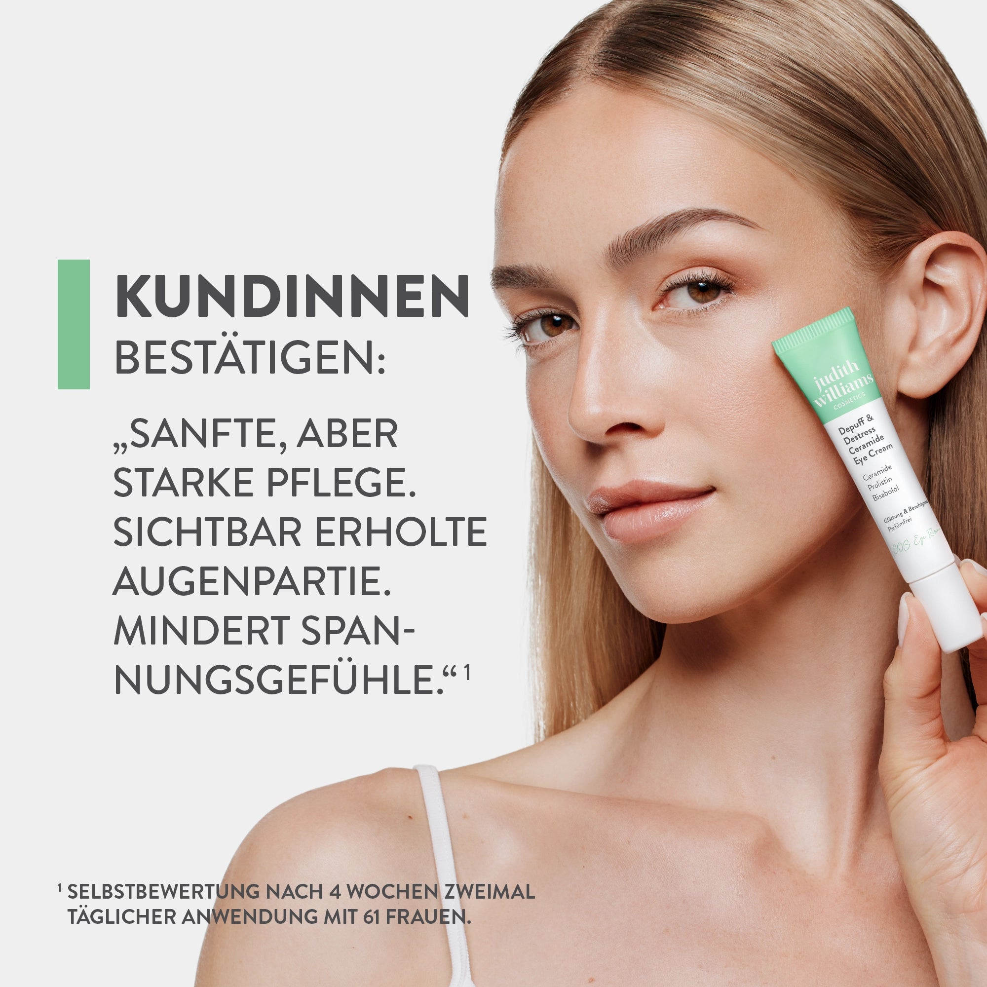 Augencreme | Calm | Depuff & Destress Ceramide Eye Cream | Judith Williams