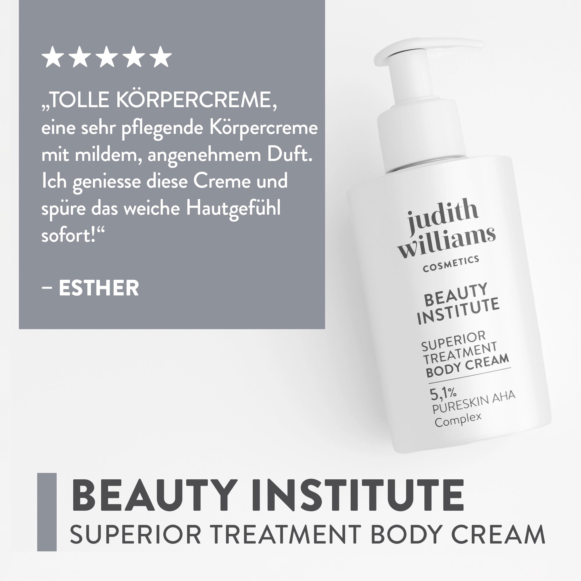 Bodylotion | Beauty Institute | Superior Treatment Body Cream | Judith Williams