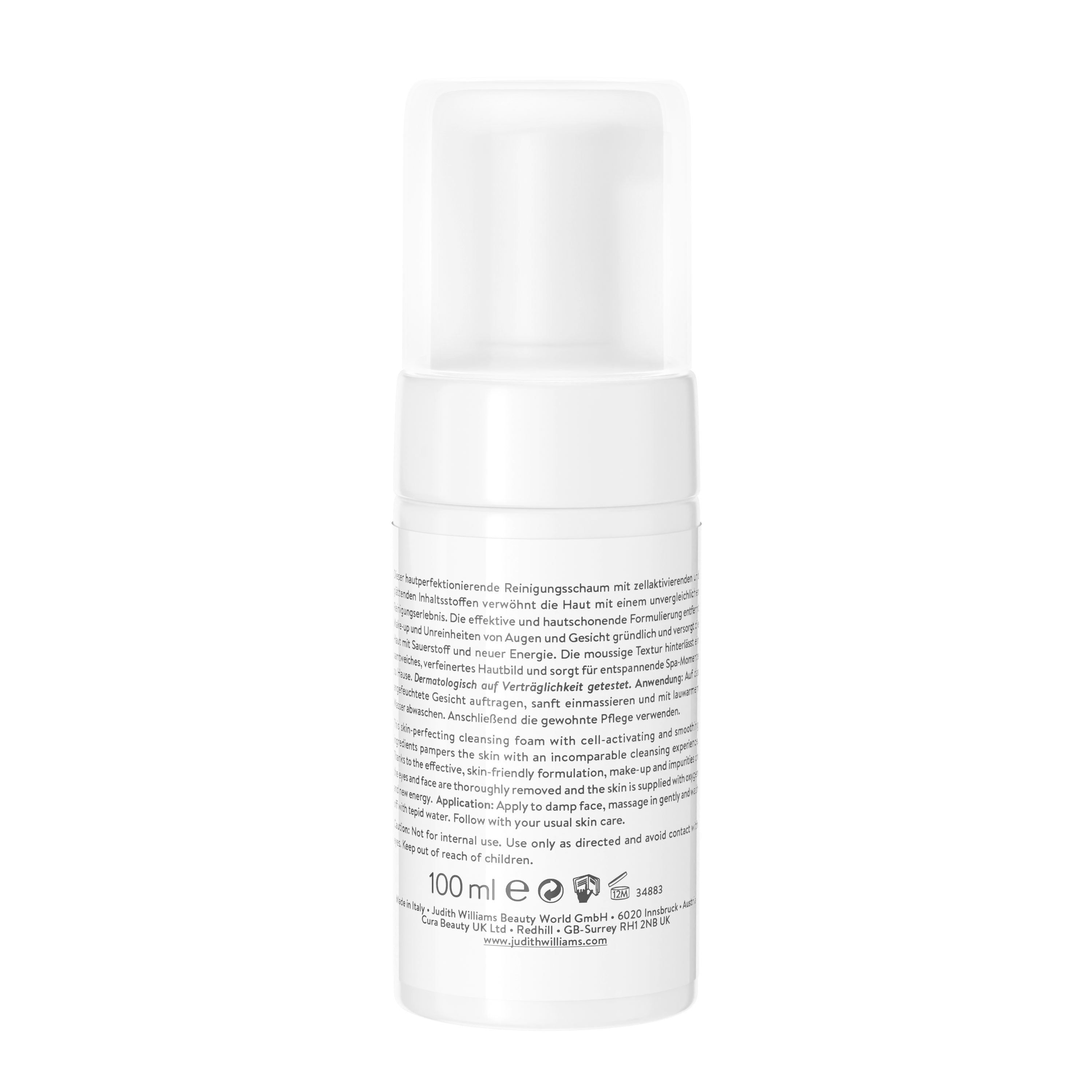 Reinigungs-Mousse | SkinPerfect | Oxygen Cleansing Foam | Judith Williams